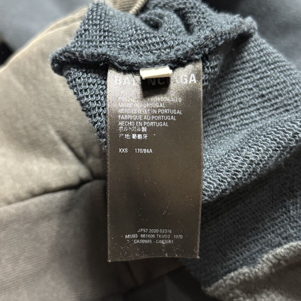 BALENCIAGA CUT-UP HOODIE TOKYO FLAGSHIP STORE EXCLUSIVE