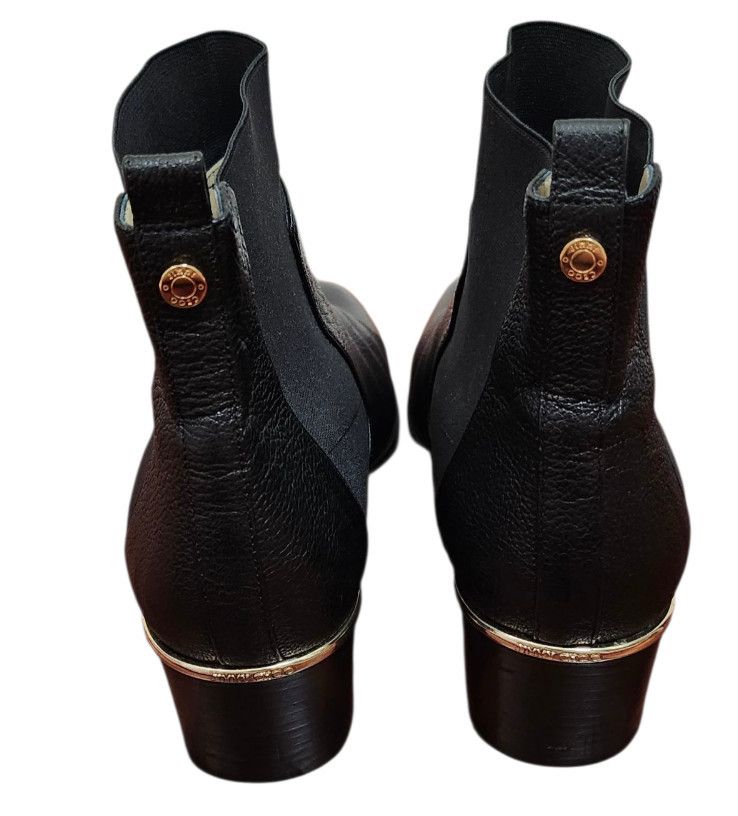 Jimmy Choo Jimmy Choo Black Leather Chelsea Ankle Boots US10/EU41 Size US 10 / IT 40 - 7 Thumbnail