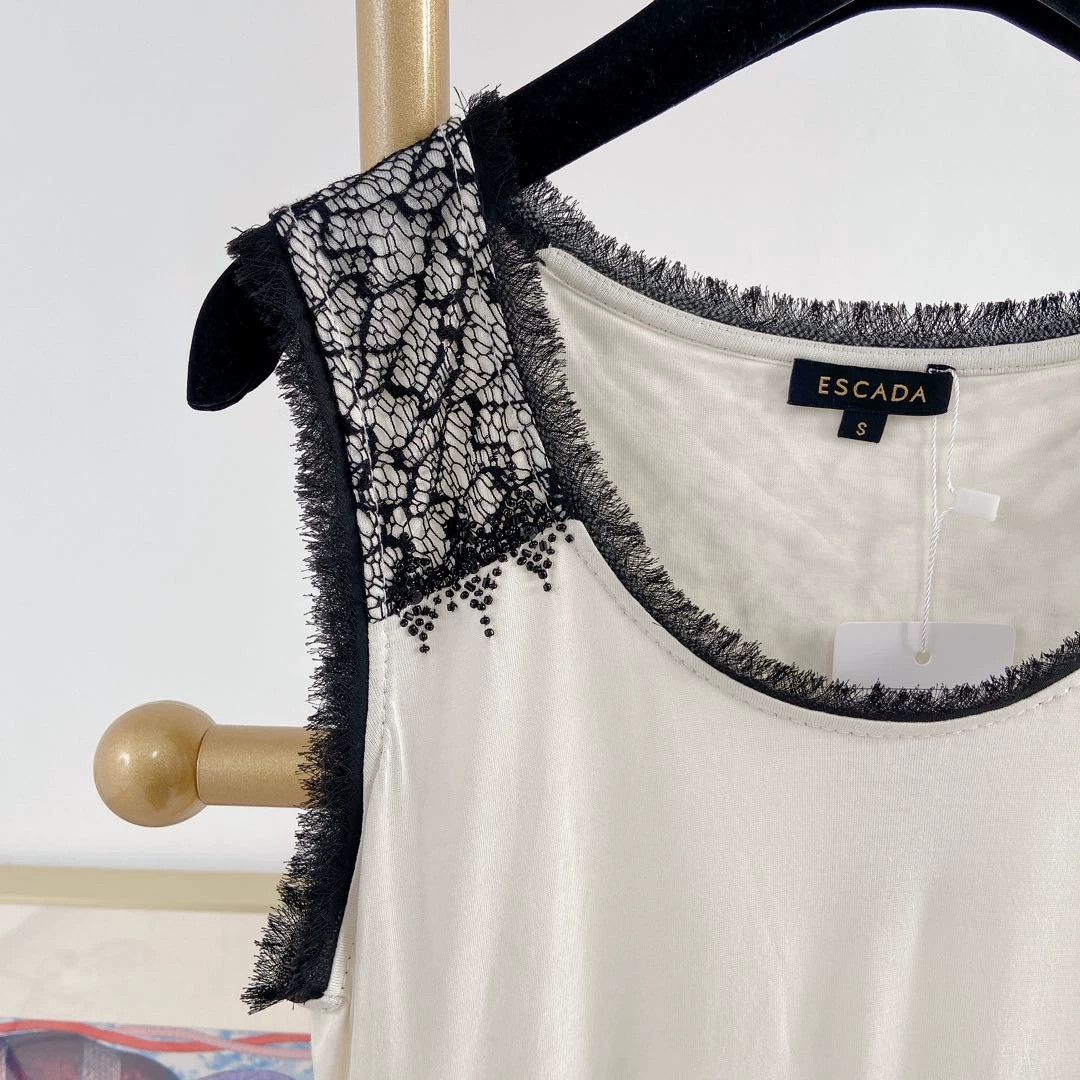 Escada ESCADA Sleeveless Top S Size S / US 4 / IT 40 - 5 Thumbnail