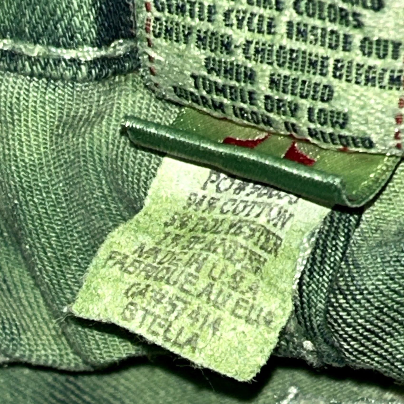 True Religion VINTAGE True Religion Stella Jeans Denim Womens 28x33 USA Green Tie Dye Acid Washed Size 28" / US 6 / IT 42 - 8 Thumbnail