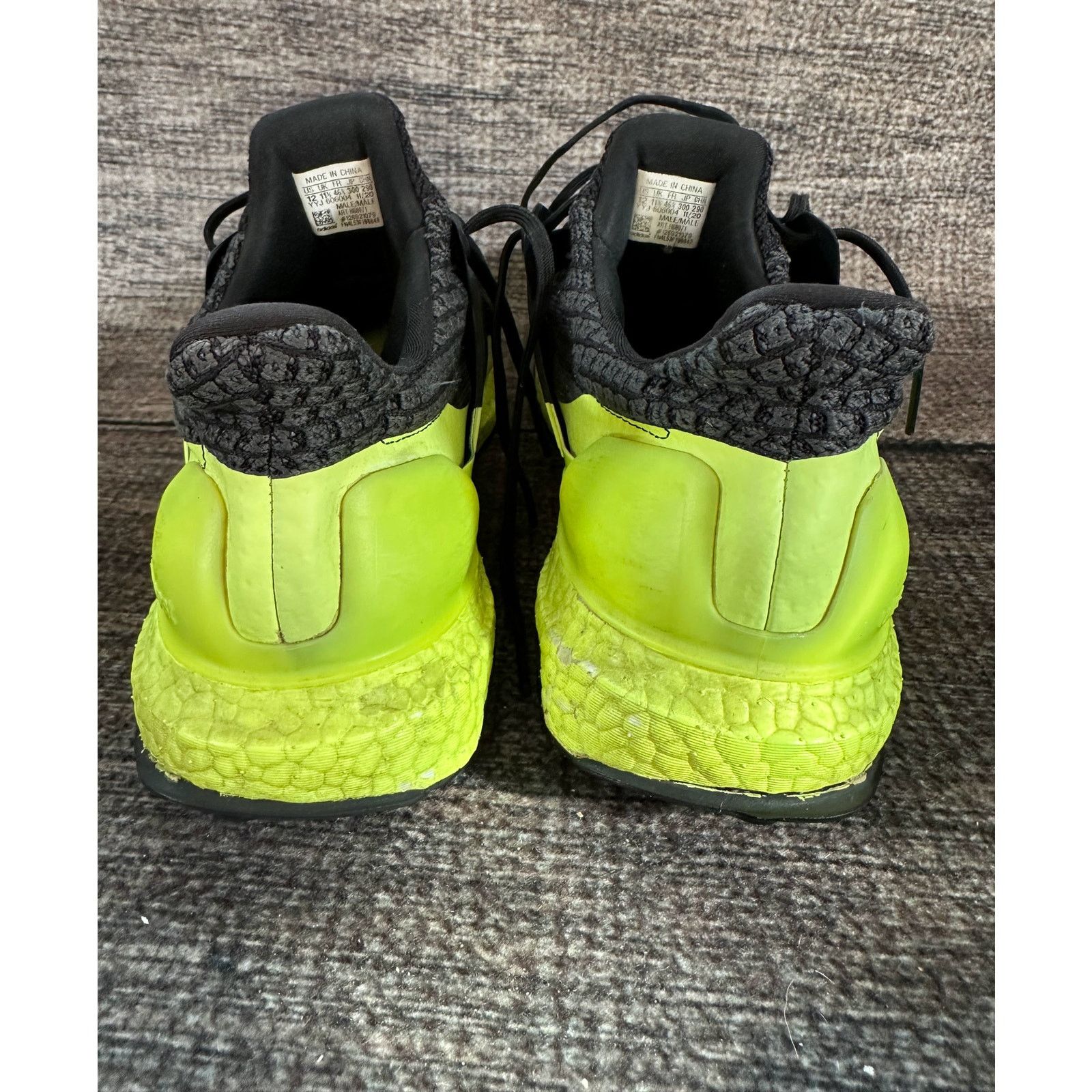 Adidas Adidas Ultraboost 5.0 Dna Black Solar Yellow Shoes Mn H68071 Size US 12 / EU 45 - 4 Thumbnail