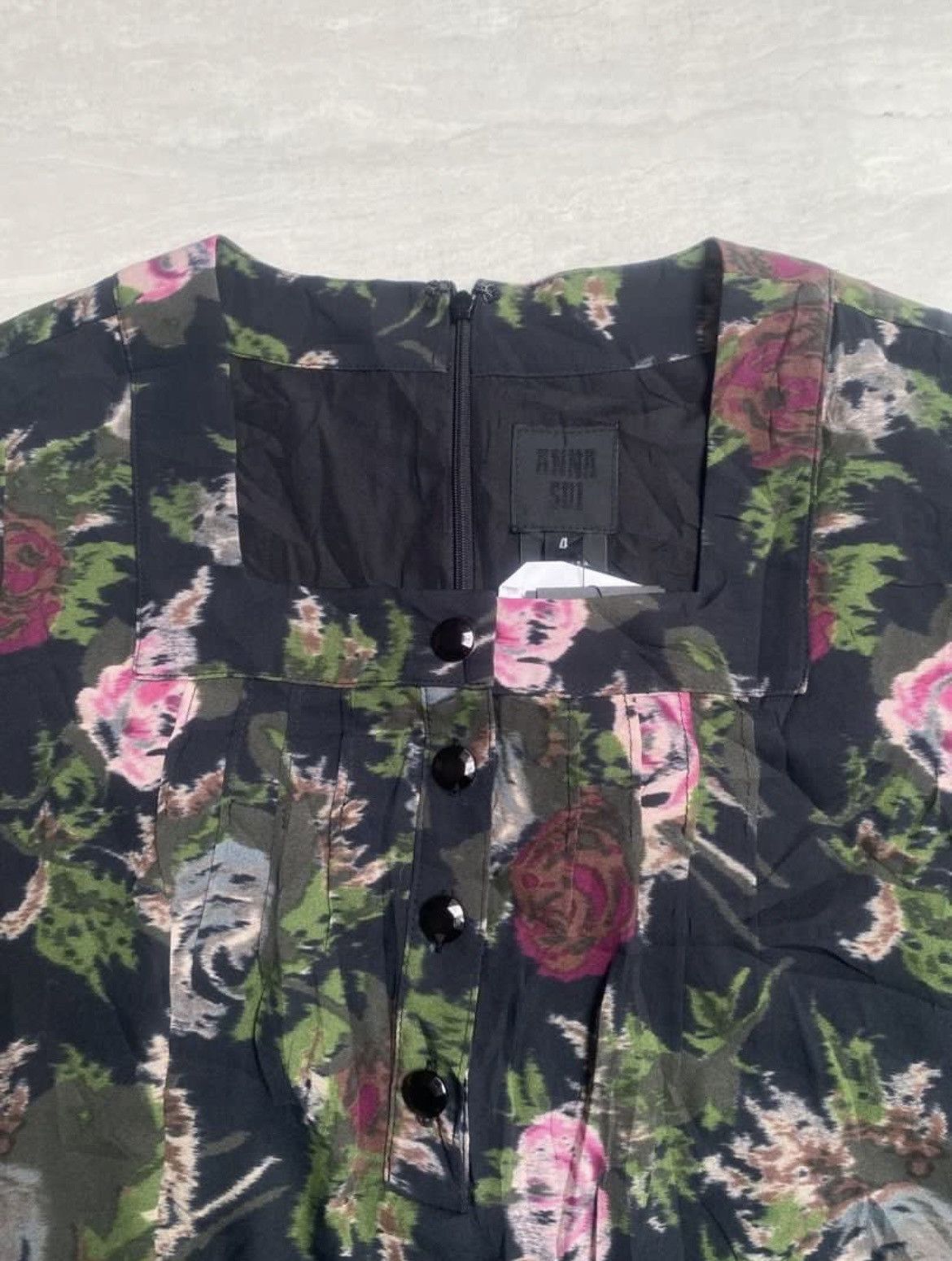 Anna Sui ANNA SUI Flower Motive Dress Size S / US 4 / IT 40 - 12 Thumbnail