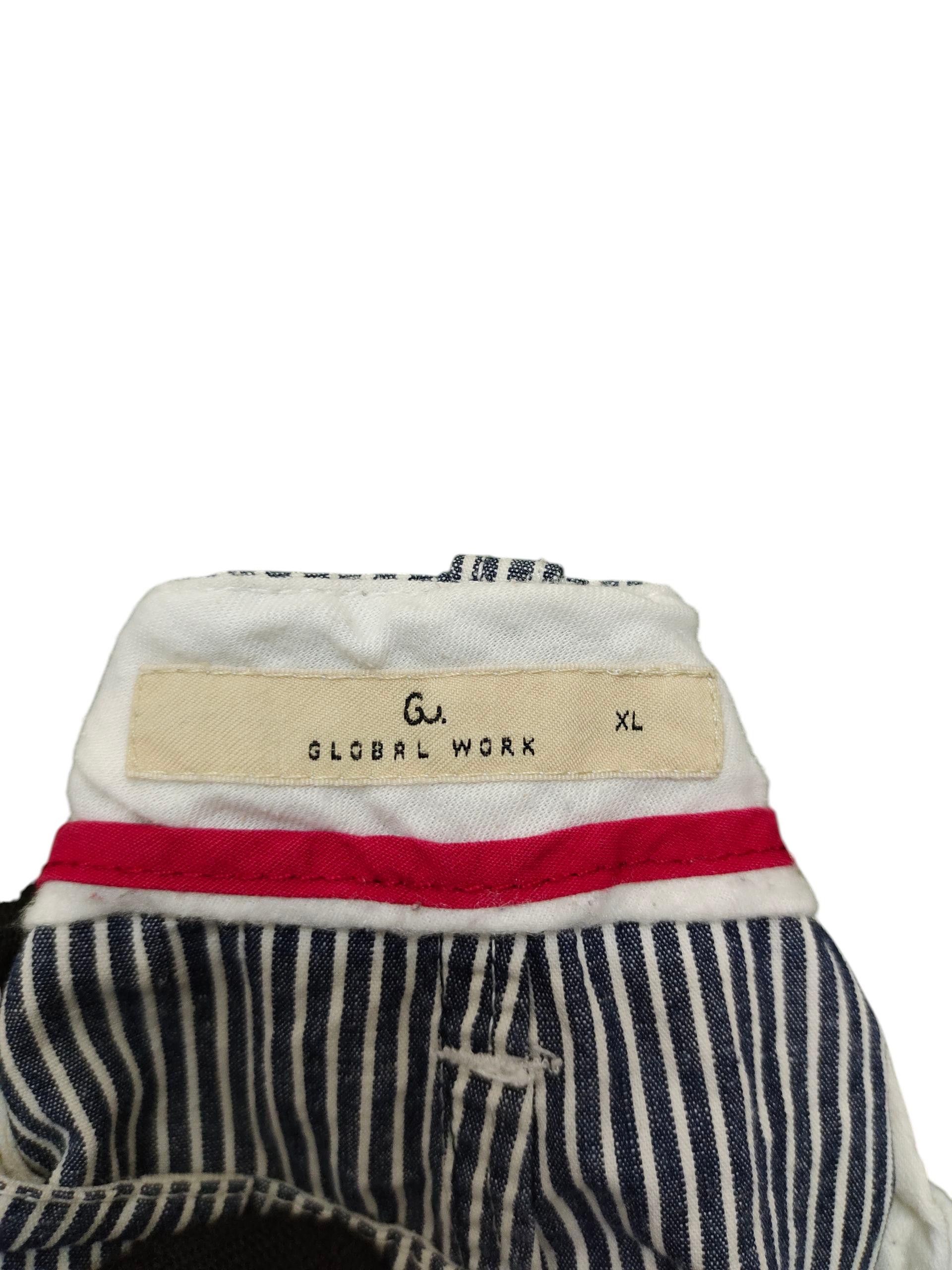 Comme des Garcons × Undercover Vintage Global Work Hickory Stripe Workwear Pants Loose Fit Size US 34 / EU 50 - 3 Thumbnail