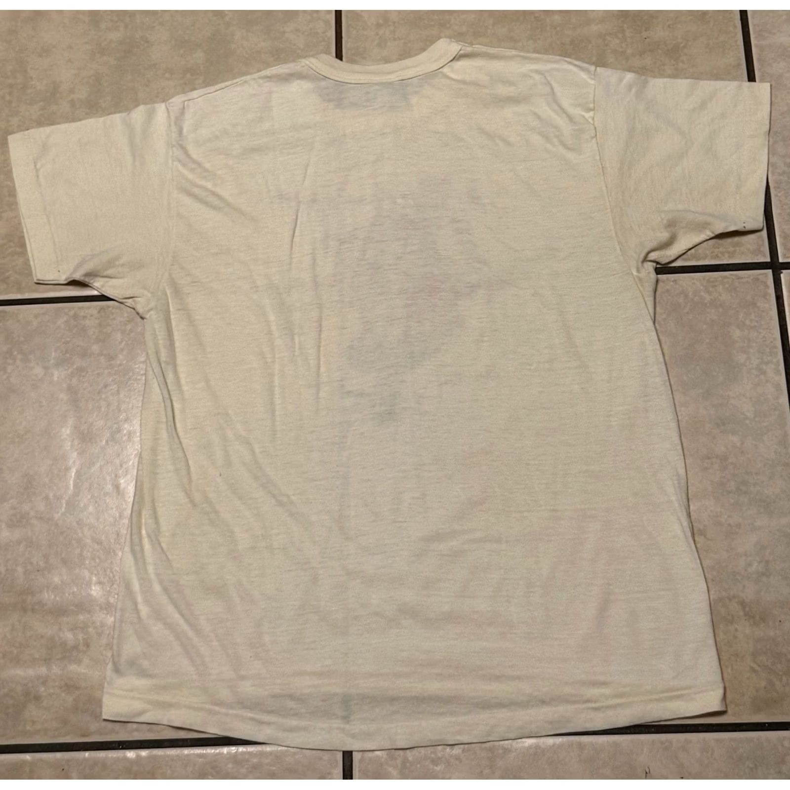 TEE JAYS VINTAGE Bell Telephone Koala Shirt XL Tee Jays 80s T-Shirt Graphic Print Crew Neck White Unisex Adults Shirts Short Sleeve Cotton Size US XL / EU 56 / 4 - 2 Thumbnail