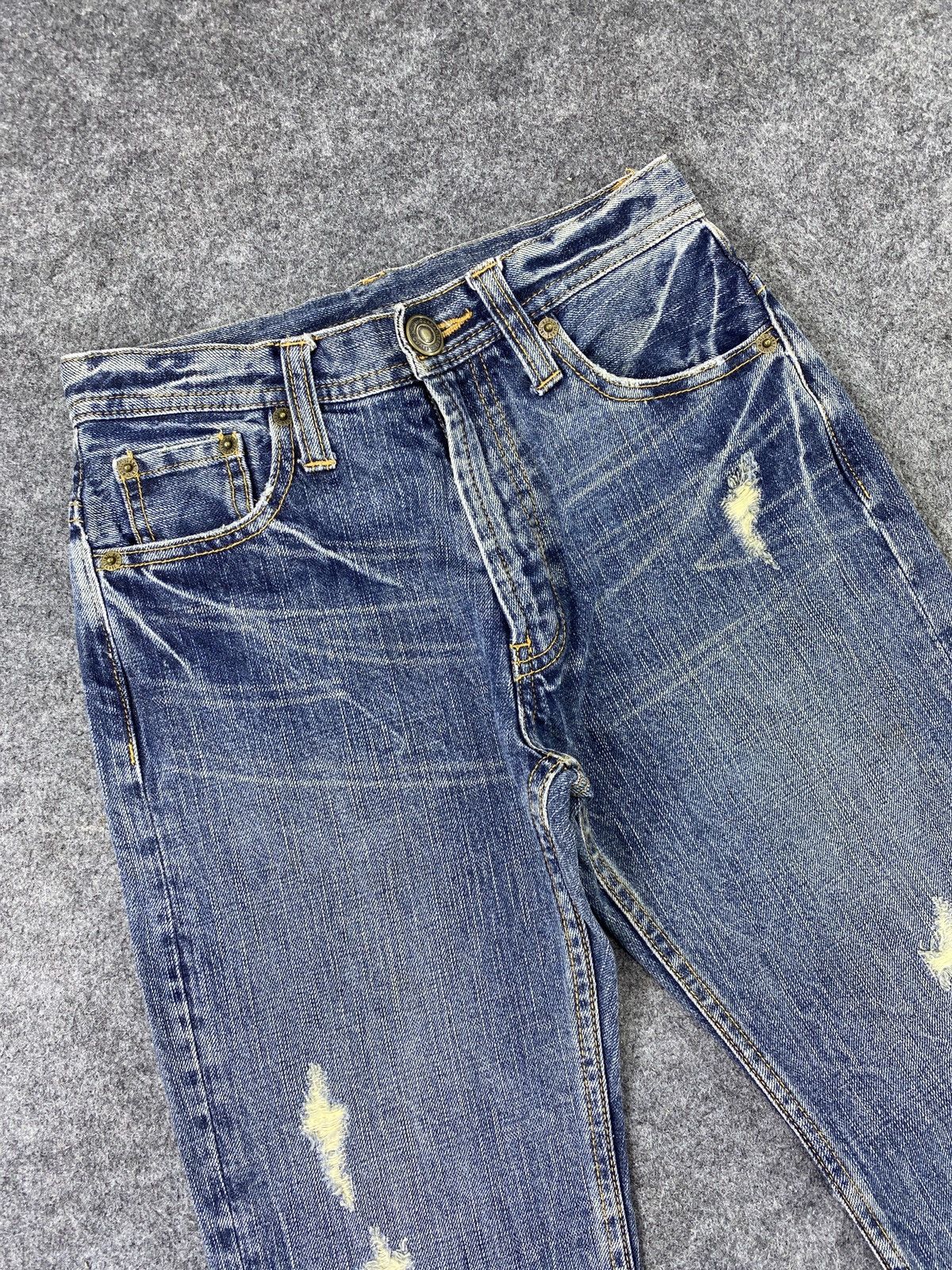 Japanese Brand × Jean Japanese Brand Distress Jeans - J983 Size US 26 / EU 42 - 12 Thumbnail