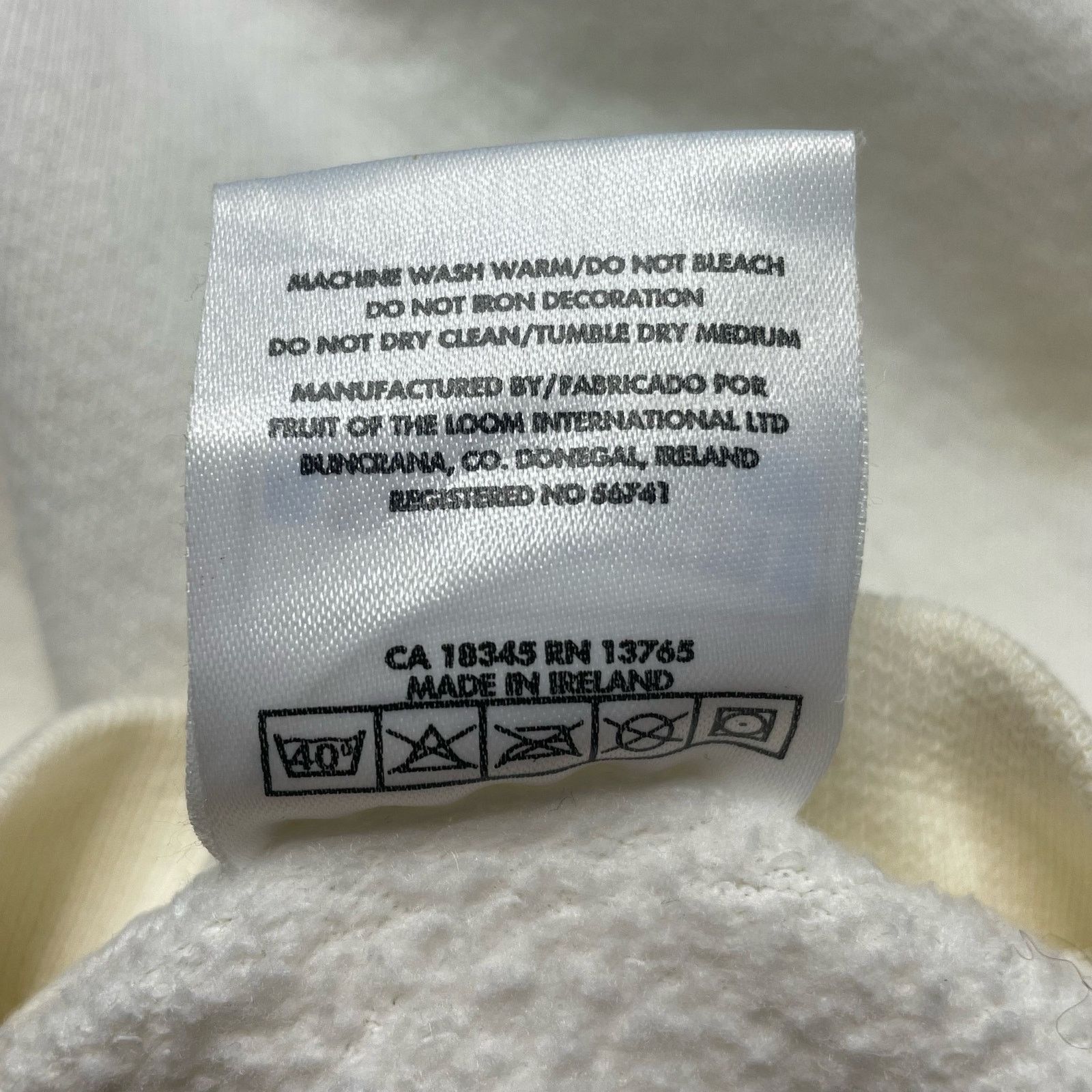 Fruit Of The Loom Monaco Monte Carlo Sweatshirt Size XL / US 12-14 / IT 48-50 - 5 Thumbnail