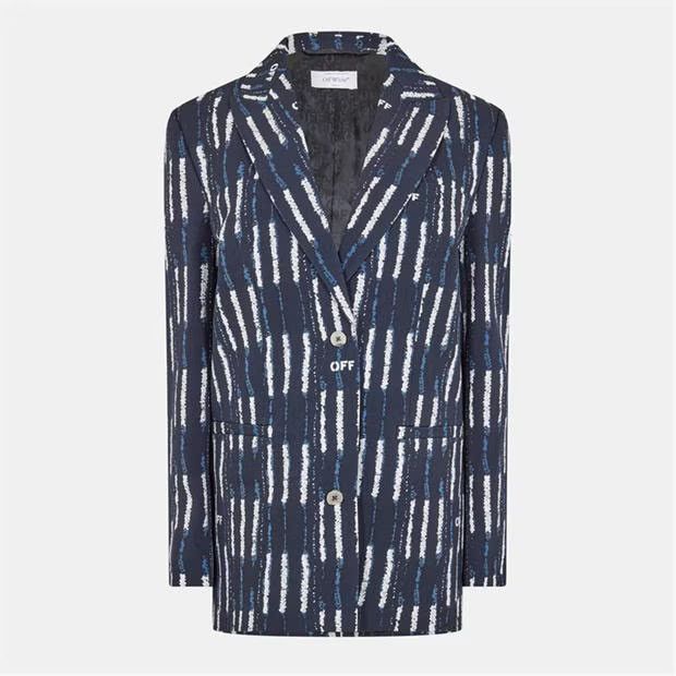 o1y1125 Blazer in Midnight Blue/Black