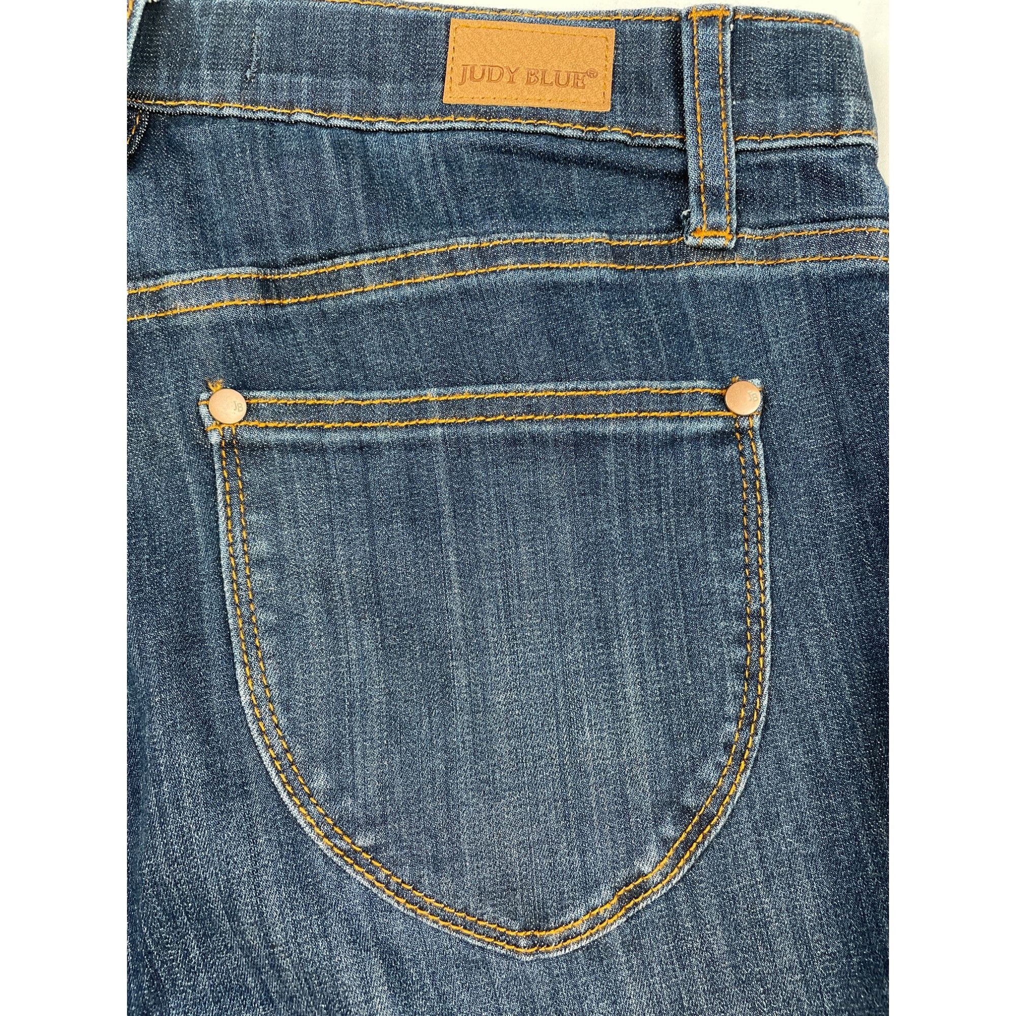Judy Blue Judy Blue Women's Blue Pull on Skinny Jeans 9/29 x 27 SKU 4 Size 29" - 3 Thumbnail