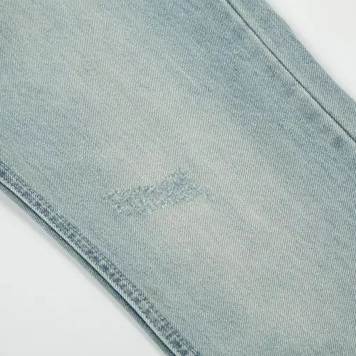 VIBE fade skate flared ripped jeans Size US 34 / EU 50 - 4 Thumbnail