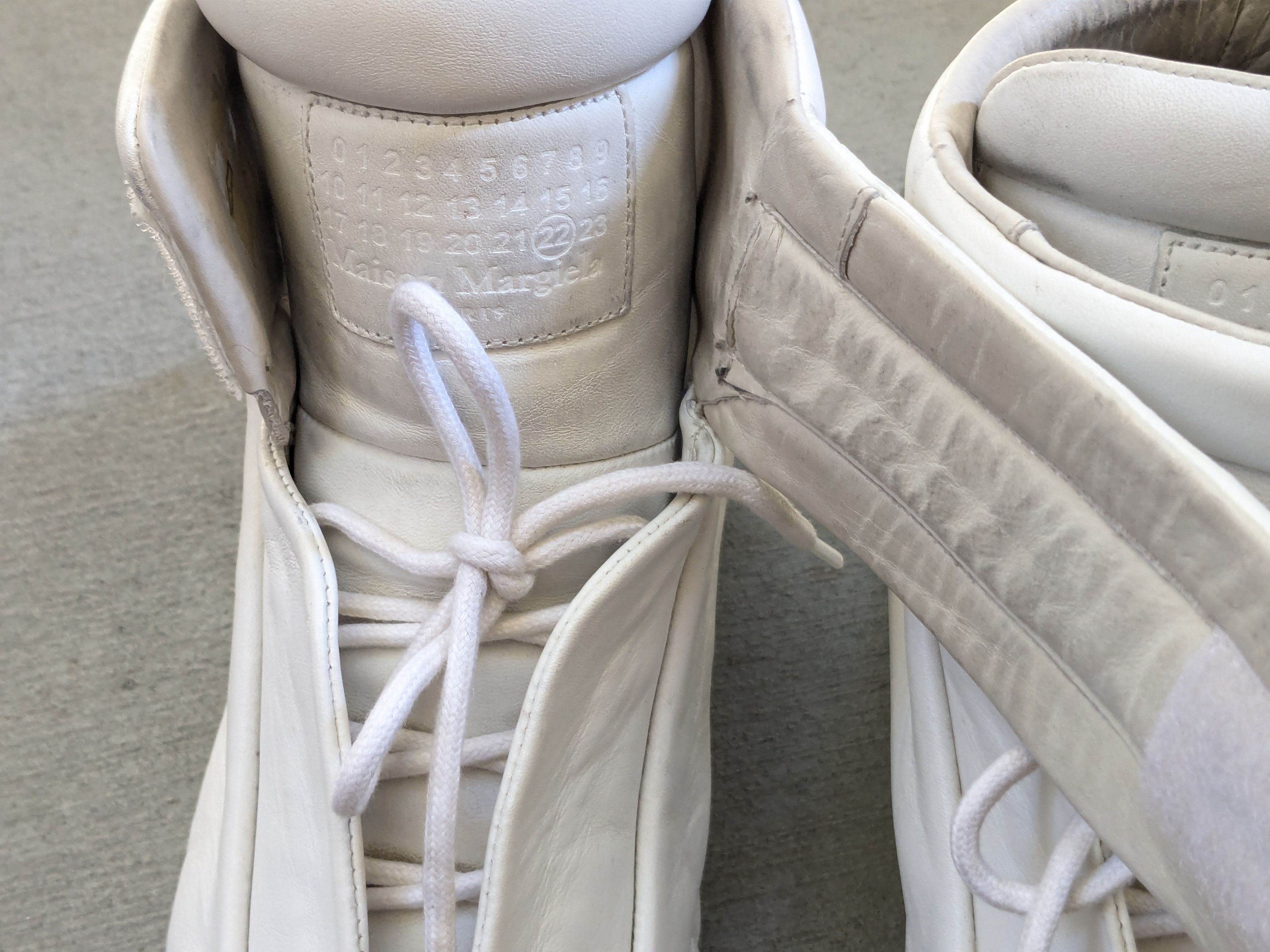 Maison Margiela Maison Margiela Future White 9 42 Leather High Tops Size US 9 / EU 42 - 8 Thumbnail