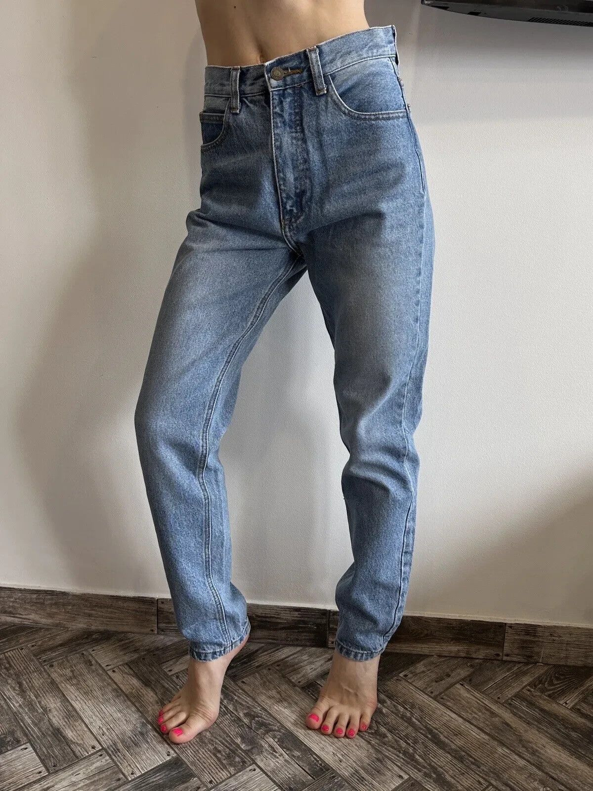 Other J.Galt Brandy Melville Mom Jeans High Waist Straight Leg Size 25" / US 0 / IT 36 - 7 Thumbnail