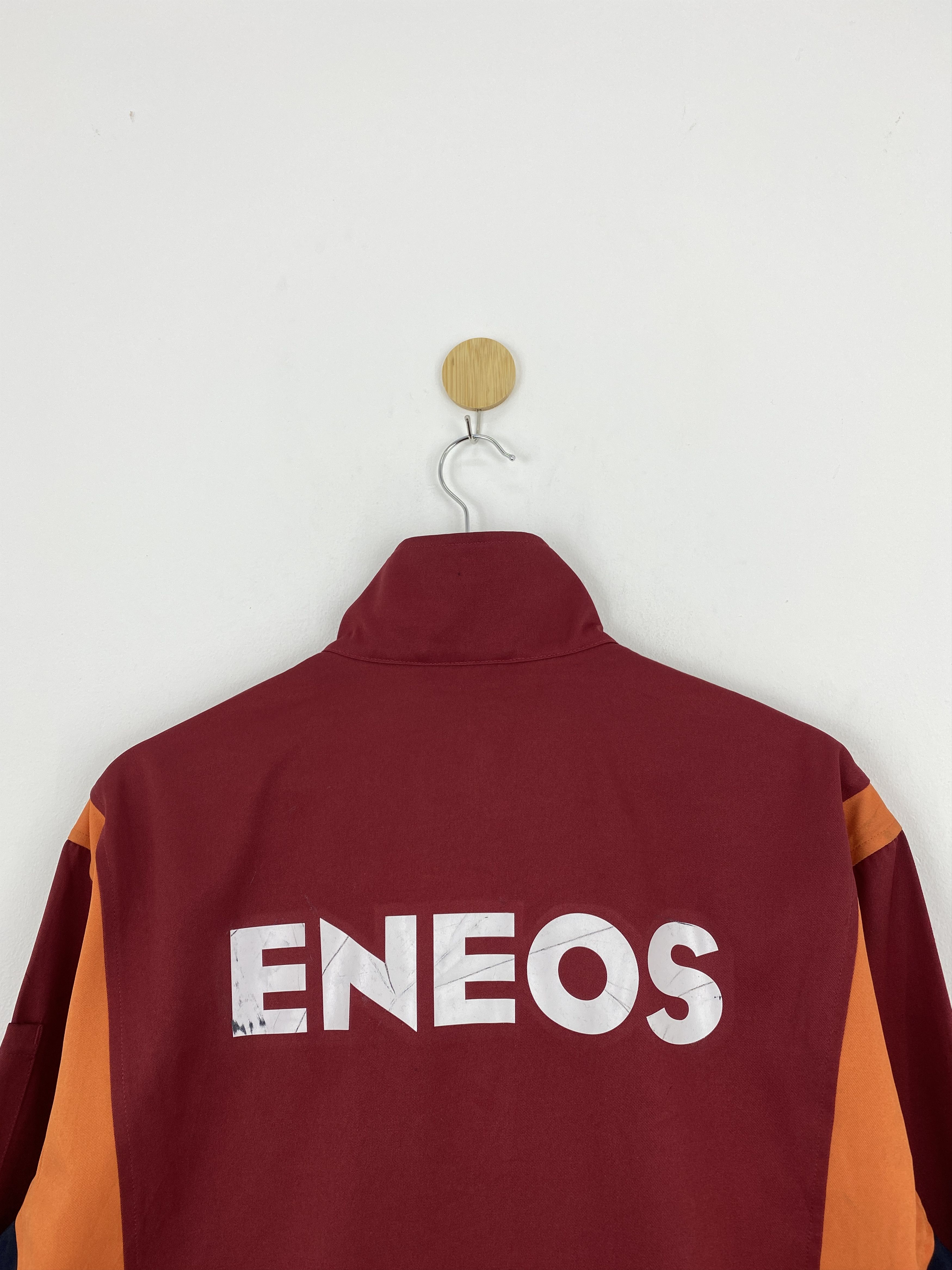 Japanese Brand Vintage Eneos Initial D Movie Worker Denim Jacket J1755 Size US XL / EU 56 / 4 - 4 Thumbnail