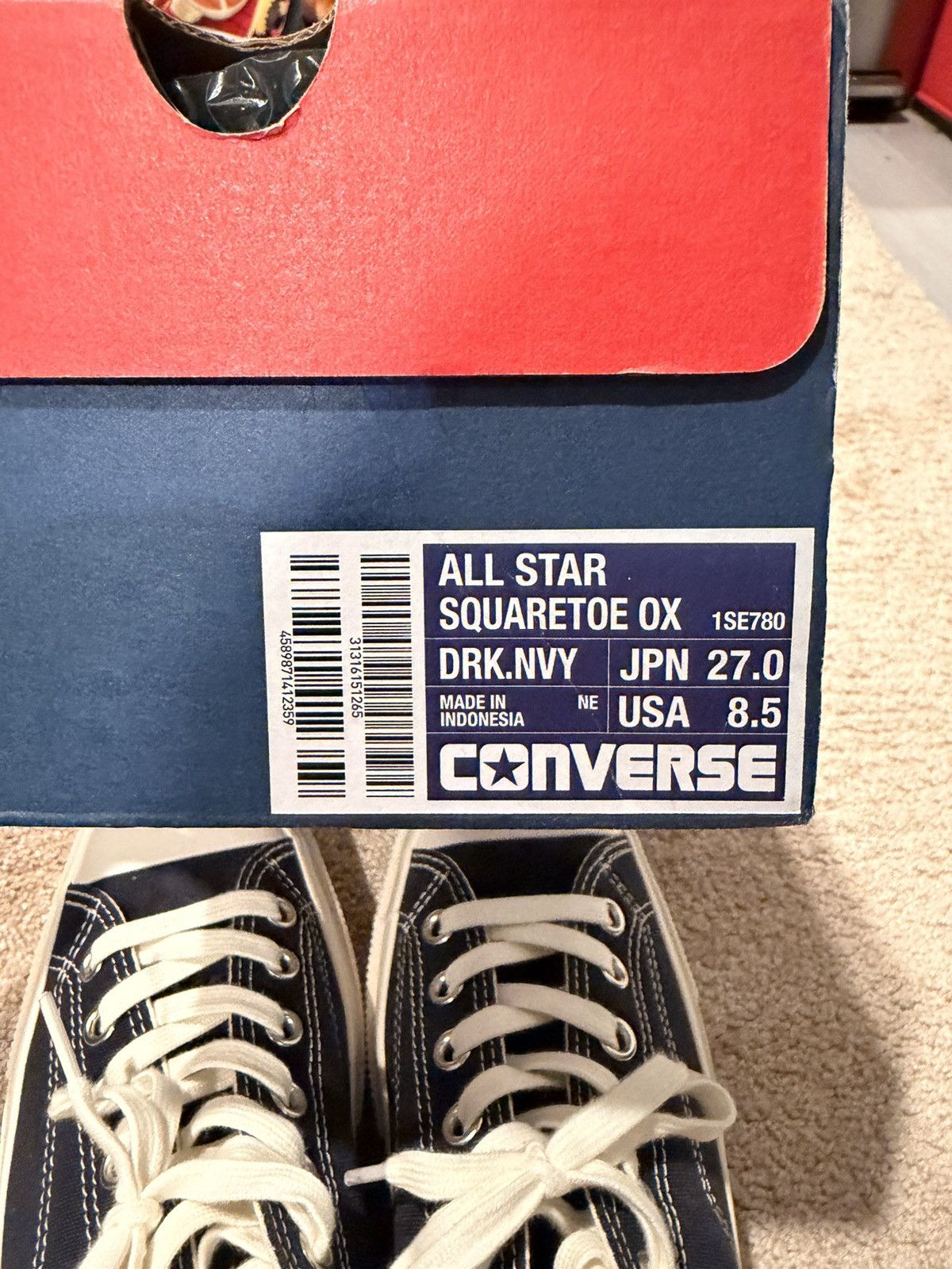 Converse Converse Square Toe Ox Japan Exclusive Chuck 70 Size US 8.5 / EU 41-42 - 7 Thumbnail