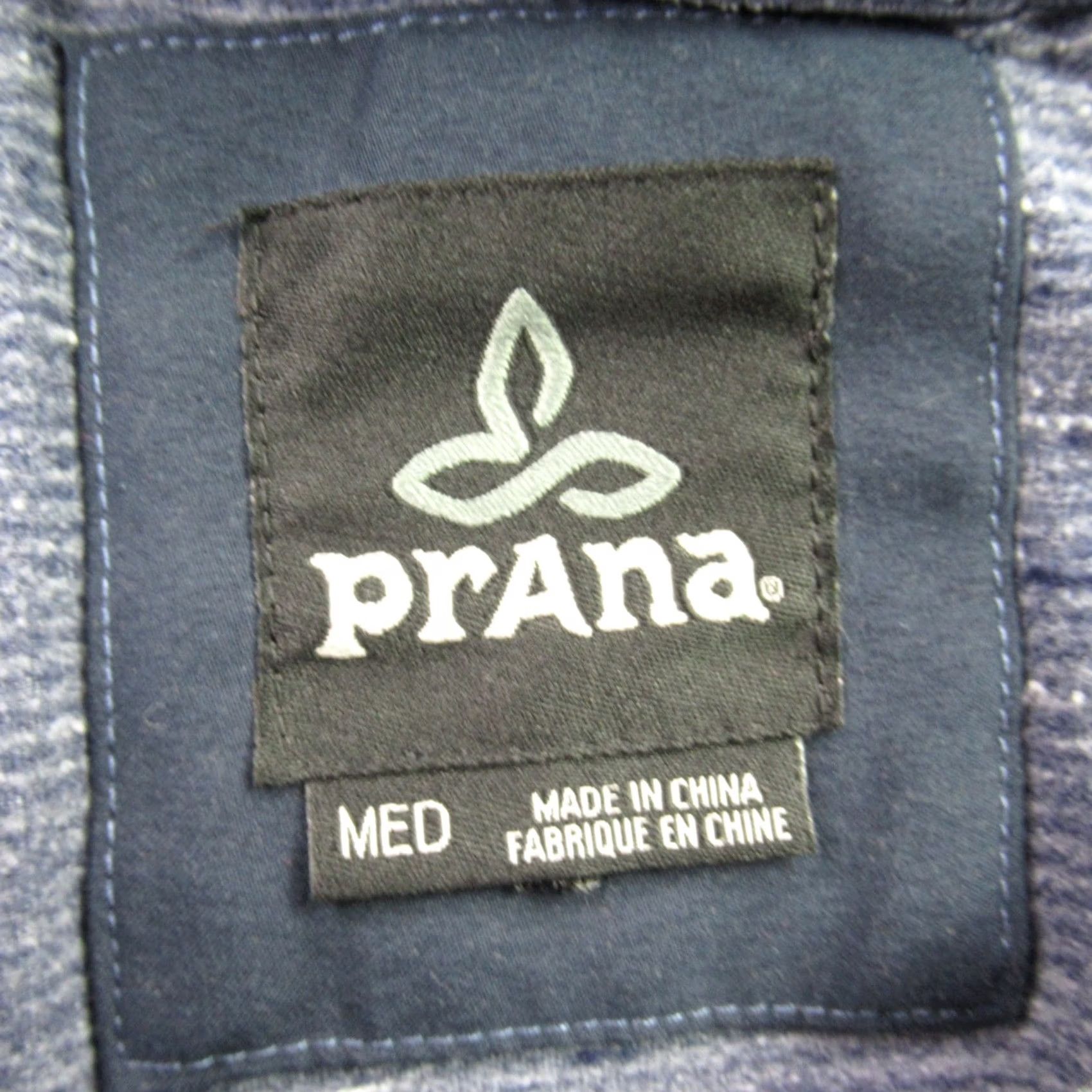 Prana Prana Hoodie Mens M Long Sleeve Hooded Pullover Outdoors Blue Casual Size US M / EU 48-50 / 2 - 4 Thumbnail