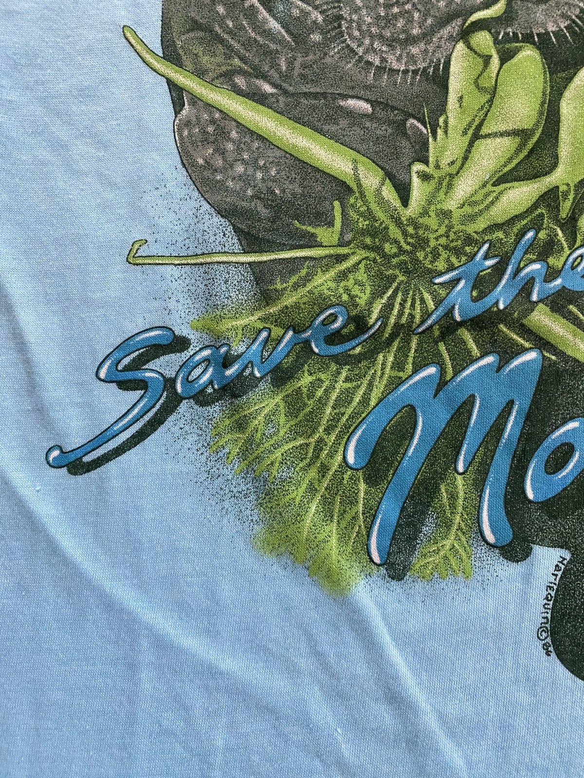 Vintage Vintage ‘86 Save the Manatee Single Stitch Tee Size US S / EU 44-46 / 1 - 5 Thumbnail