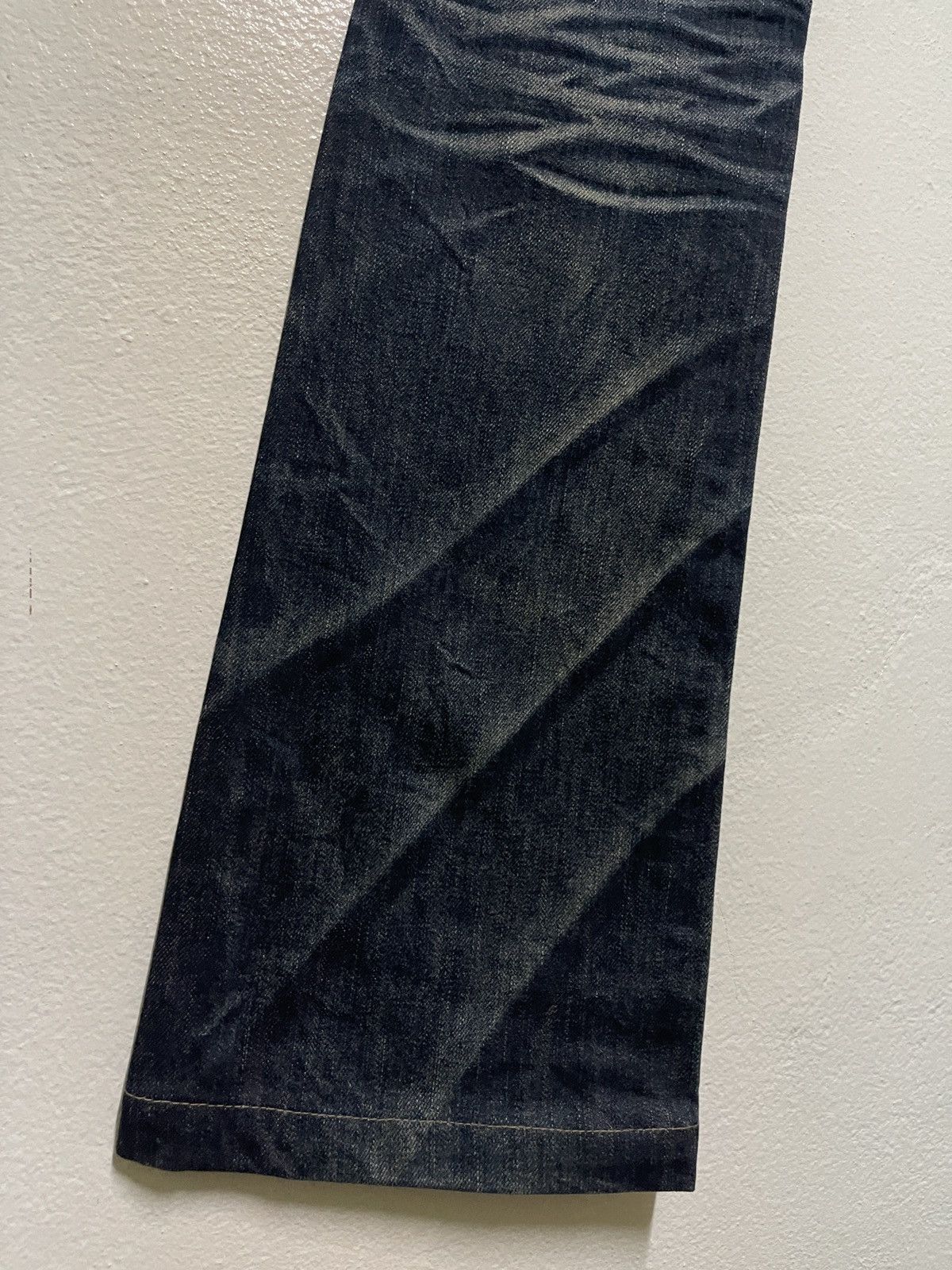 Japanese Brand Lolita Jeans Washed Flared Size US 30 / EU 46 - 11 Thumbnail