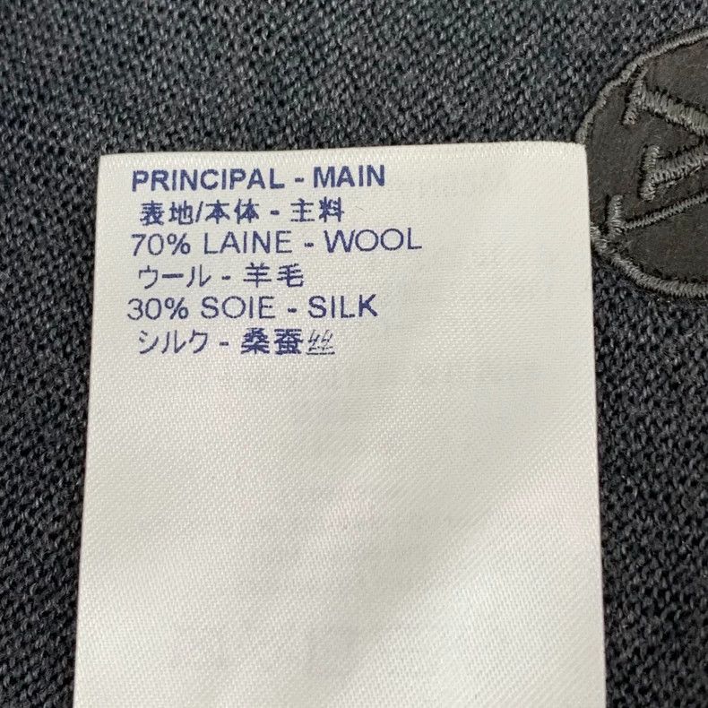 Louis Vuitton Louis Vuitton Grey logo-embroidered wool crewneck long-sle Size US XS / EU 42 / 0 - 8 Thumbnail