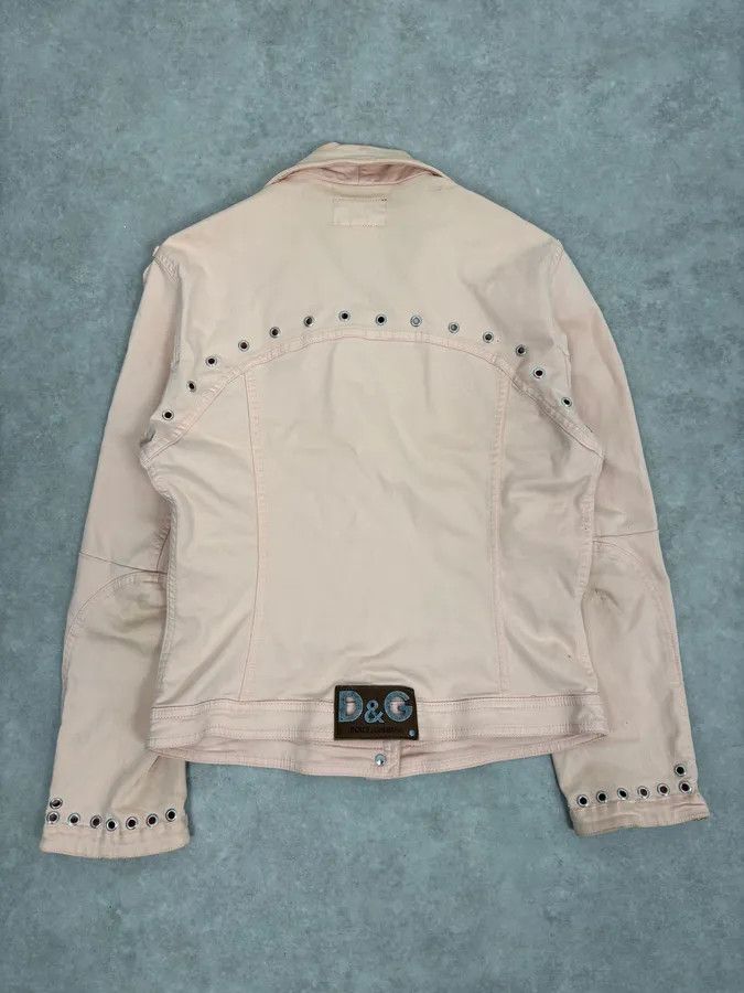 Dolce & Gabbana 2000s Dolce & Gabbana Pink Multi Zip Cargo Jacket Size M / US 6-8 / IT 42-44 - 6 Thumbnail