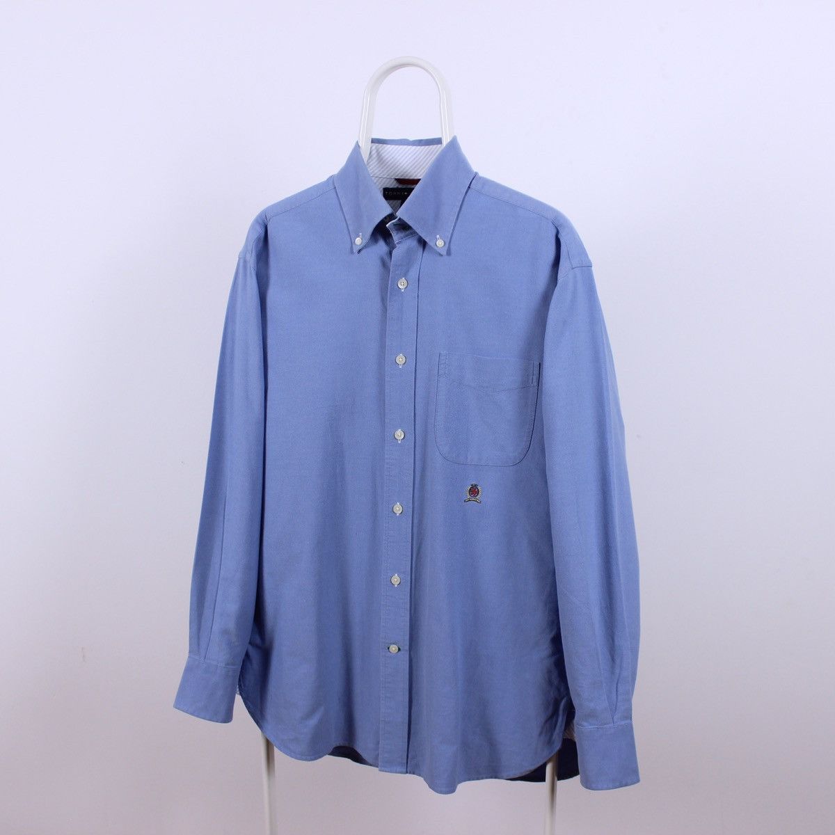 Tommy Hilfiger Vintage Tommy Hilfiger Long Sleeve Shirt Size US M / EU 48-50 / 2 - 2 Thumbnail