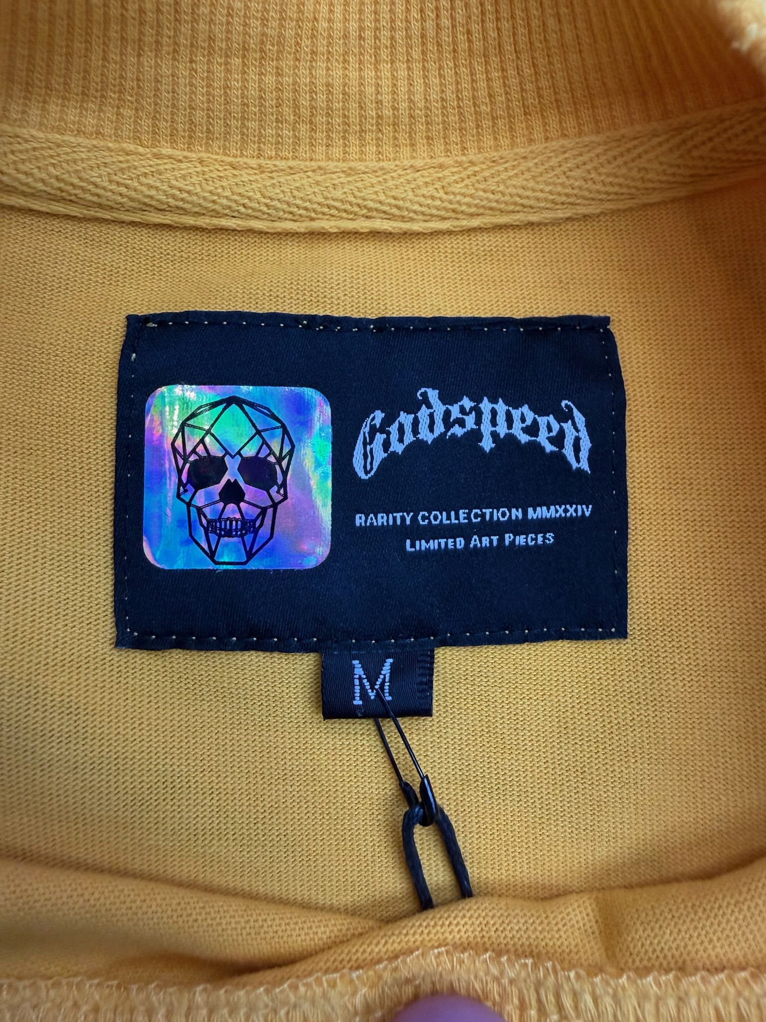 Godspeed Godspeed "Indoor Gelato" Tee (Yellow) Size US M / EU 48-50 / 2 - 3 Thumbnail