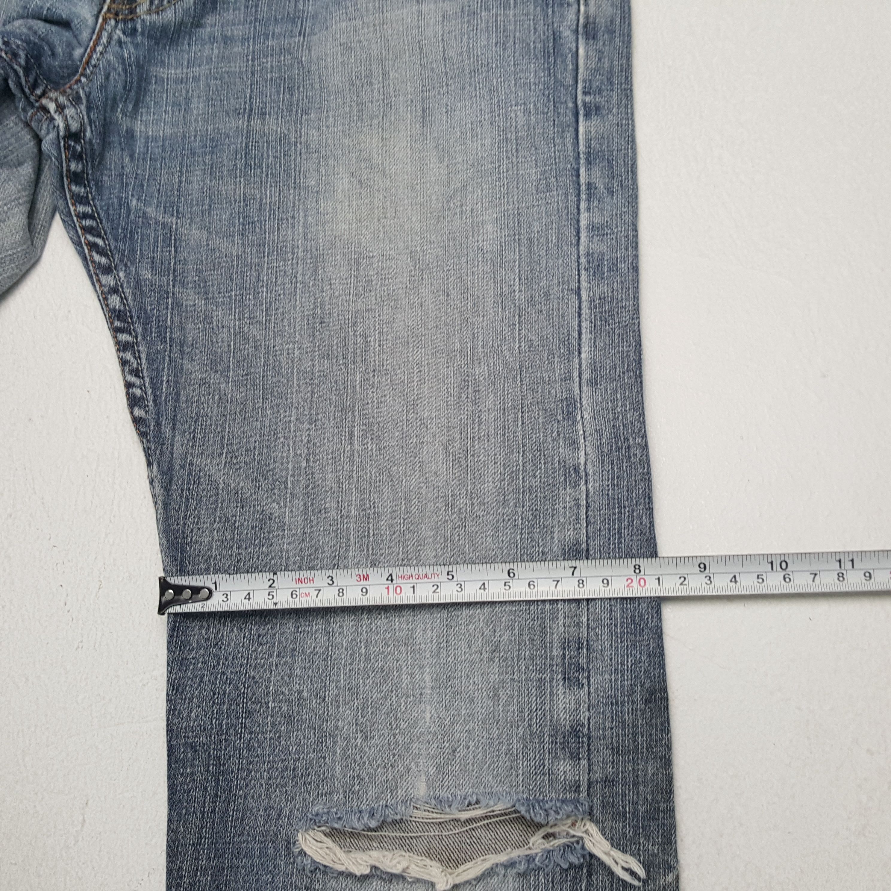Levi's × Vintage LEVIS Daily Streetwear Rock Punk Style Distressed Jeans Size US 29 - 10 Thumbnail