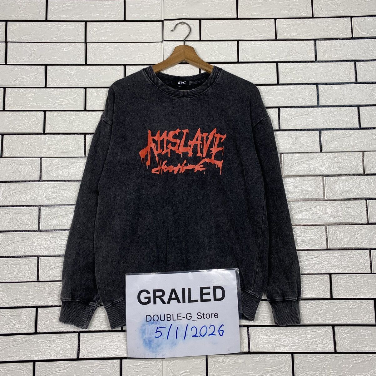 Japanese Brand 📌Vintage Sweatshirt Punk Bondage Design Size US M / EU 48-50 / 2 - 1 Thumbnail