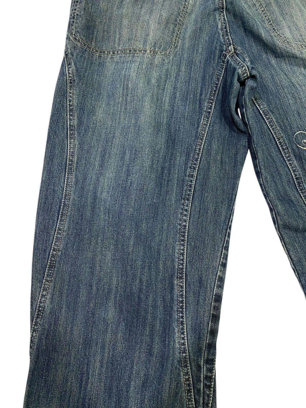 JNCO Japanese brand X Platinum gear baggy jeans Size US 31 - 12 Thumbnail