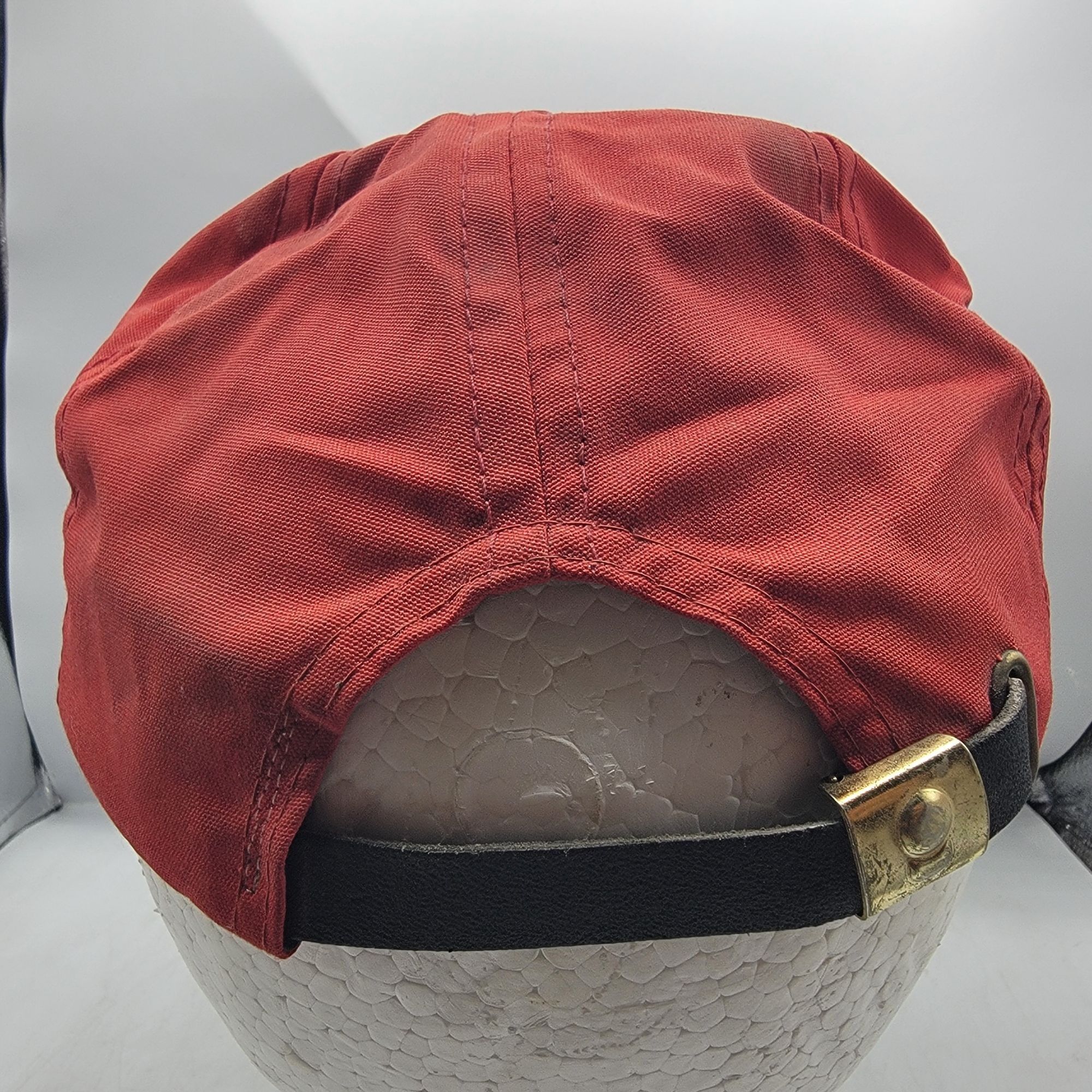 Other Imperial Peppermill Resorts Adults Red Adjustable Hat Cap Ca Size ONE SIZE - 3 Thumbnail