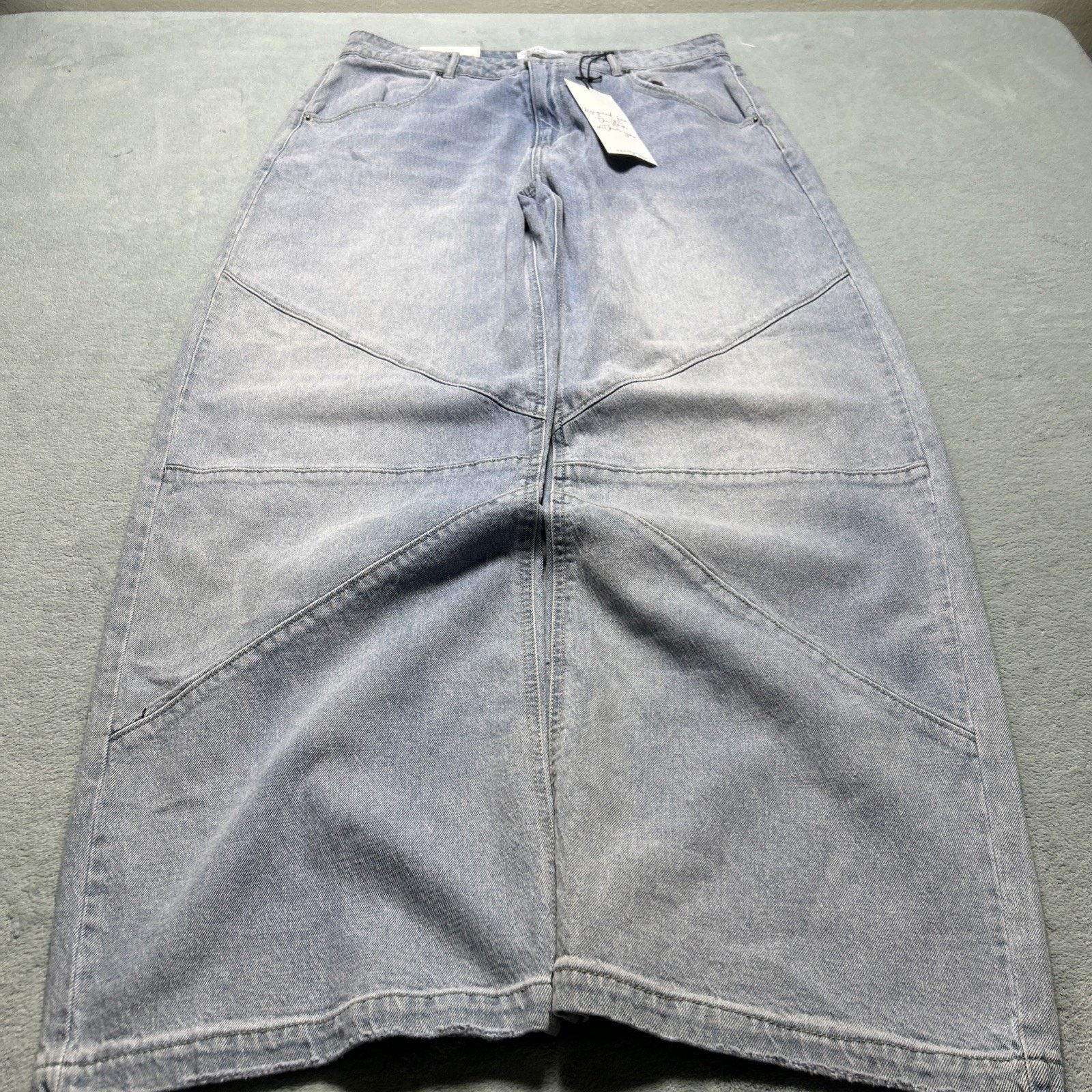 JNCO Patchwork Beyond Baggy Jeans Womens 11 - 32x30 Wide Hamilton Size 32" / US 10 / IT 46 - 17 Thumbnail