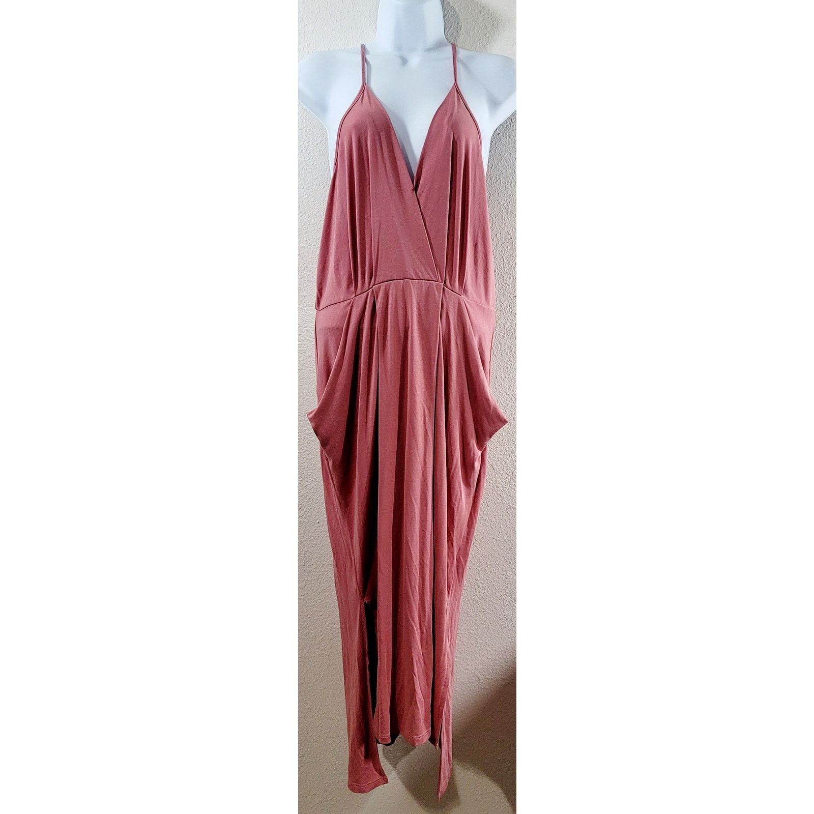 Other Bluheaven Coral Pink Spaghetti Strap Hi Low Dress Large Size L / US 10 / IT 46 - 1 Thumbnail