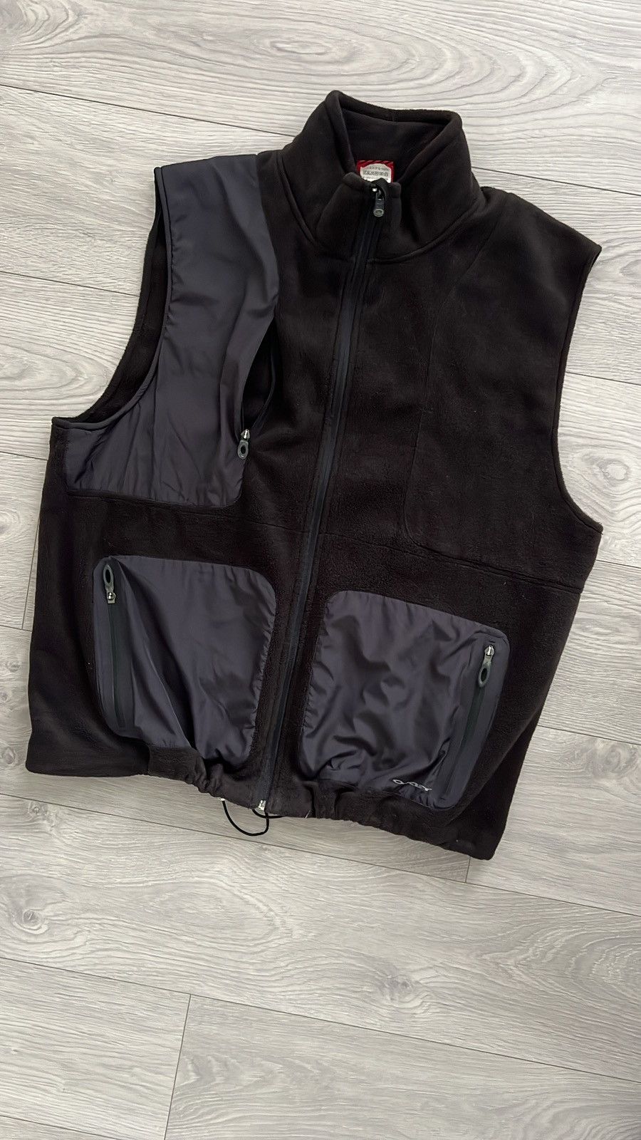 Oakley Oakley 2005 Tech Nylon Panelled Fleece Vest Size US XL / EU 56 / 4 - 6 Thumbnail