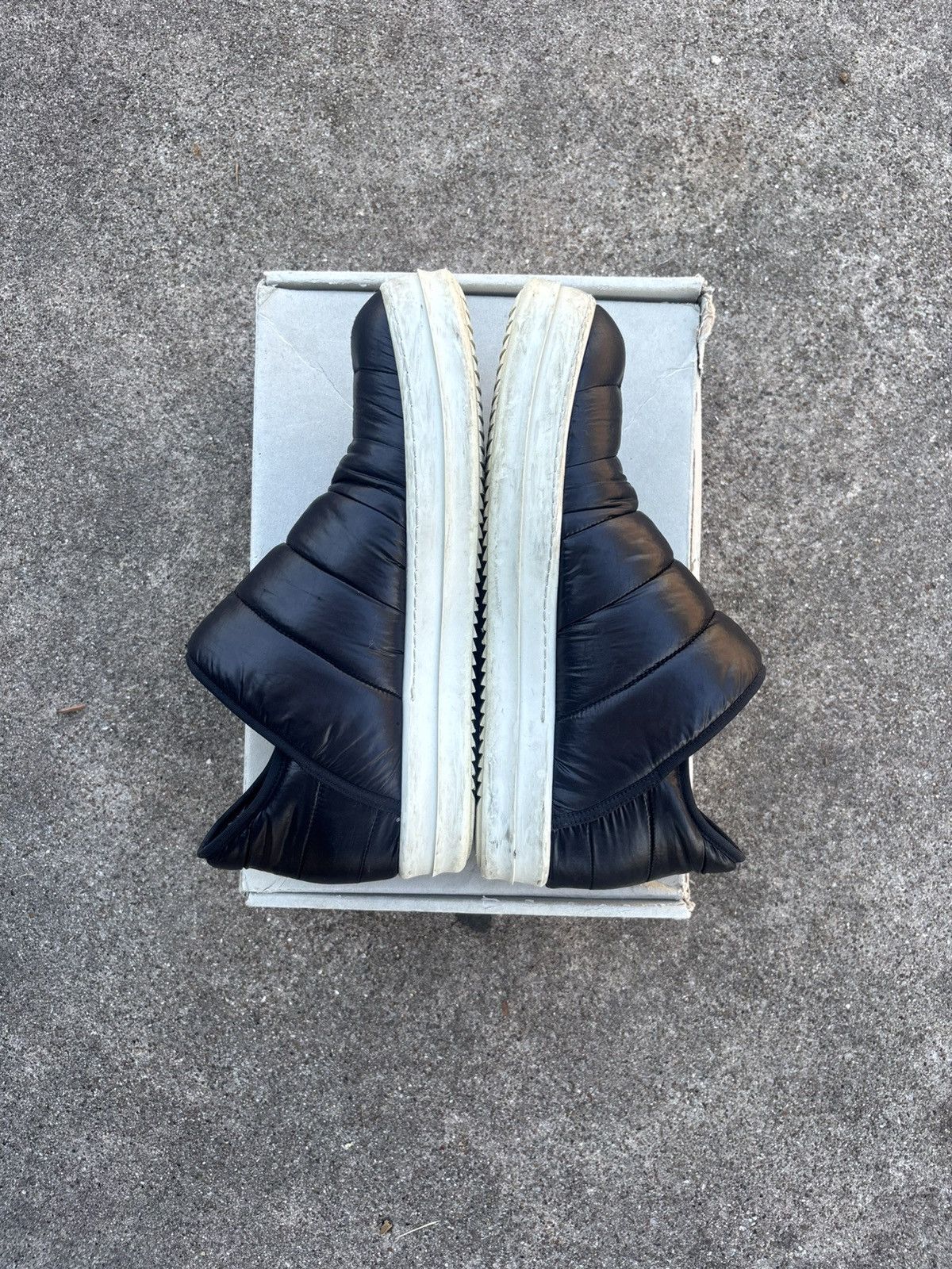 Rick Owens Drkshdw Rick Owens DRKSHDW puffer slip-on Size US 12 / EU 45 - 2 Thumbnail