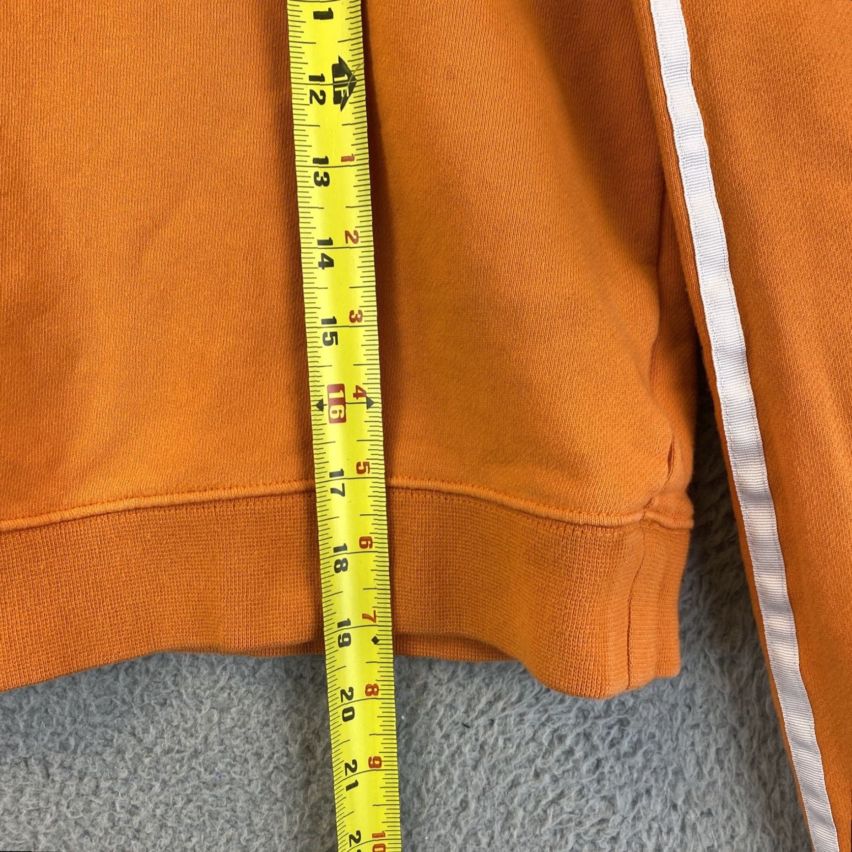 Adidas Adidas Sweatshirt Girls M Light Peach Yellow Front Logo Hoodie / 65-29 Size M / US 6-8 / IT 42-44 - 6 Thumbnail
