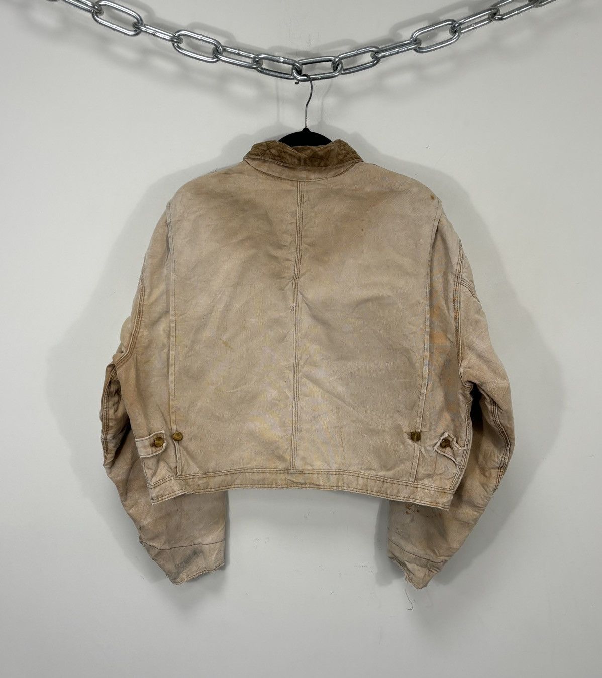 Carhartt Vintage 90s Carhartt USA Made Workwear Boxy Cropped Jacket Size US L / EU 52-54 / 3 - 18 Thumbnail