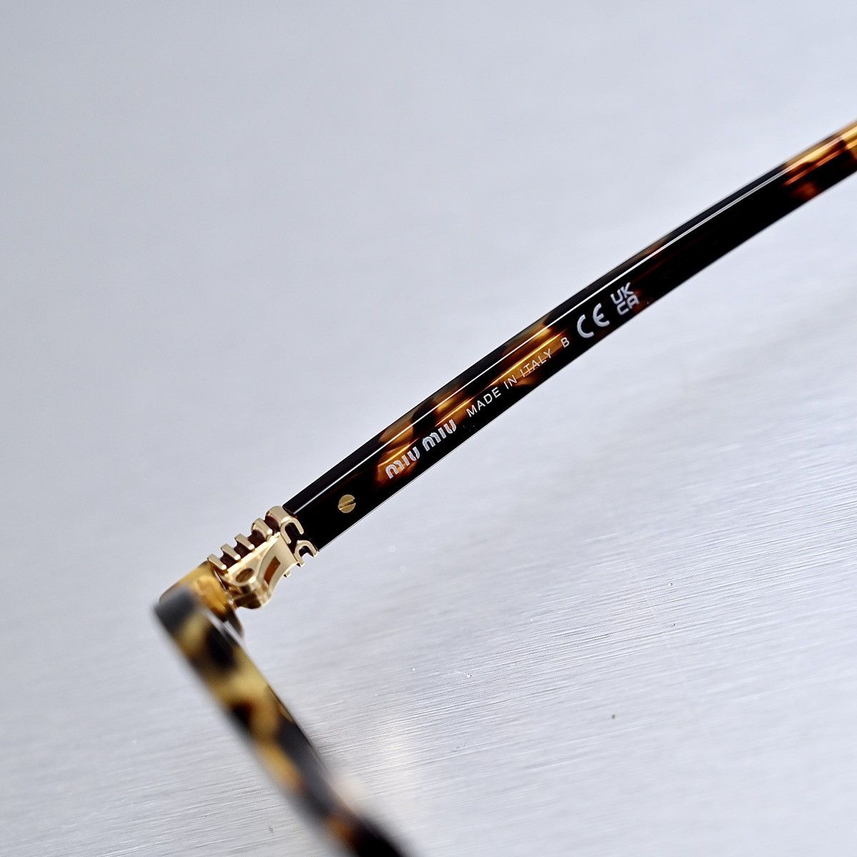 Miu Miu MIU MIU 0MU 04ZS GLASSES Size ONE SIZE - 4 Thumbnail