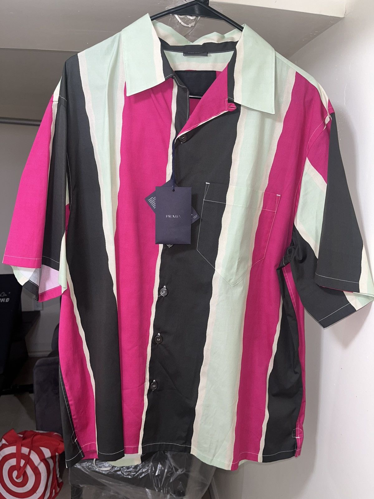 Prada Prada Shirt Sz XL Size US XL / EU 56 / 4 - 5 Thumbnail