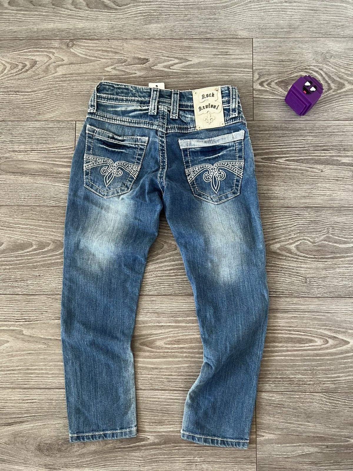Rock Revival ‼️New Rock Revival Made in USA RRP:210€ Selvage Jeans Size US 28 / EU 44 - 16 Thumbnail