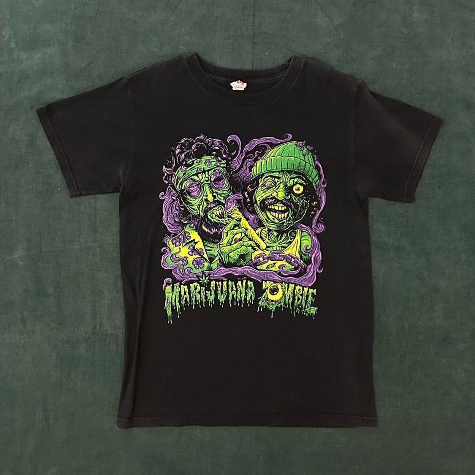 Other Y2k cheech chong 420 tee Size US S / EU 44-46 / 1 - 1 Thumbnail