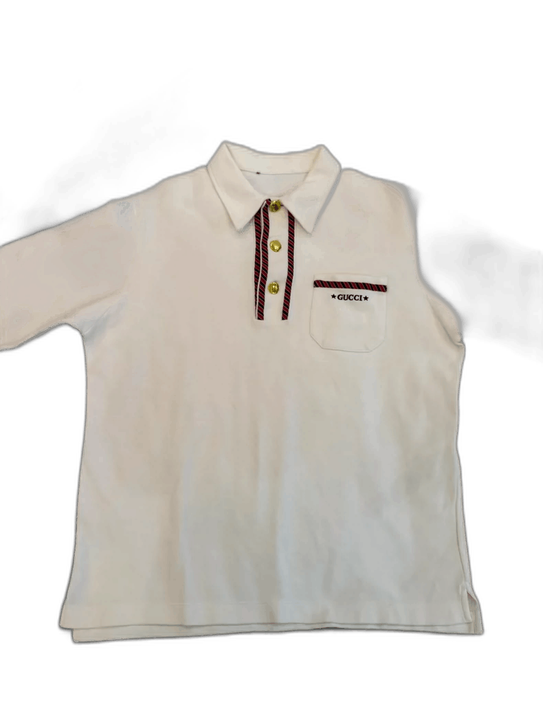Gucci Classic Polo Shirt with Embroidery-2506