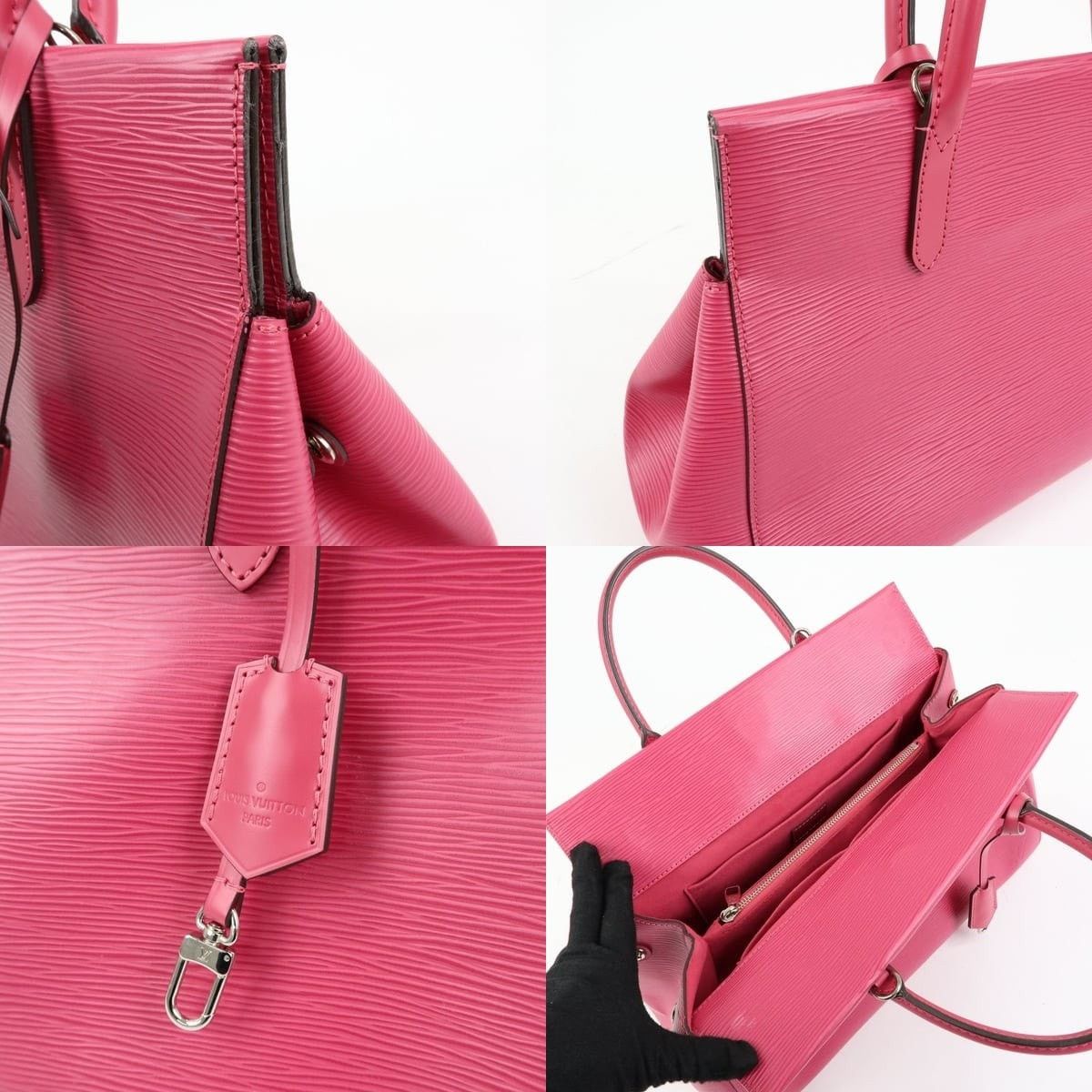 Louis Vuitton Louis Vuitton Epi Marly BB Satchel Pink Size ONE SIZE - 6 Thumbnail