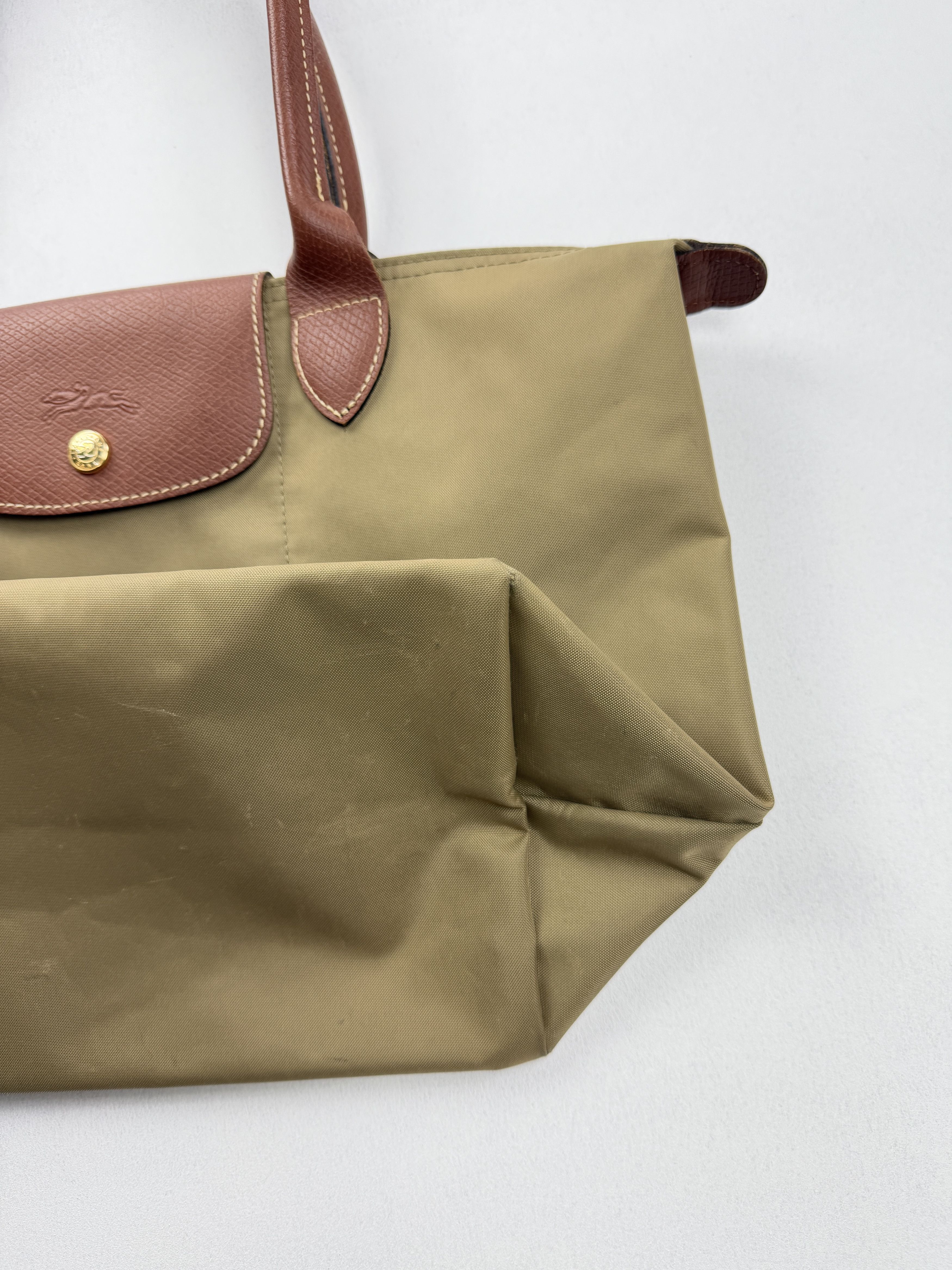 Longchamp Longchamp Khaki Green Nylon Bag M Size ONE SIZE - 12 Thumbnail