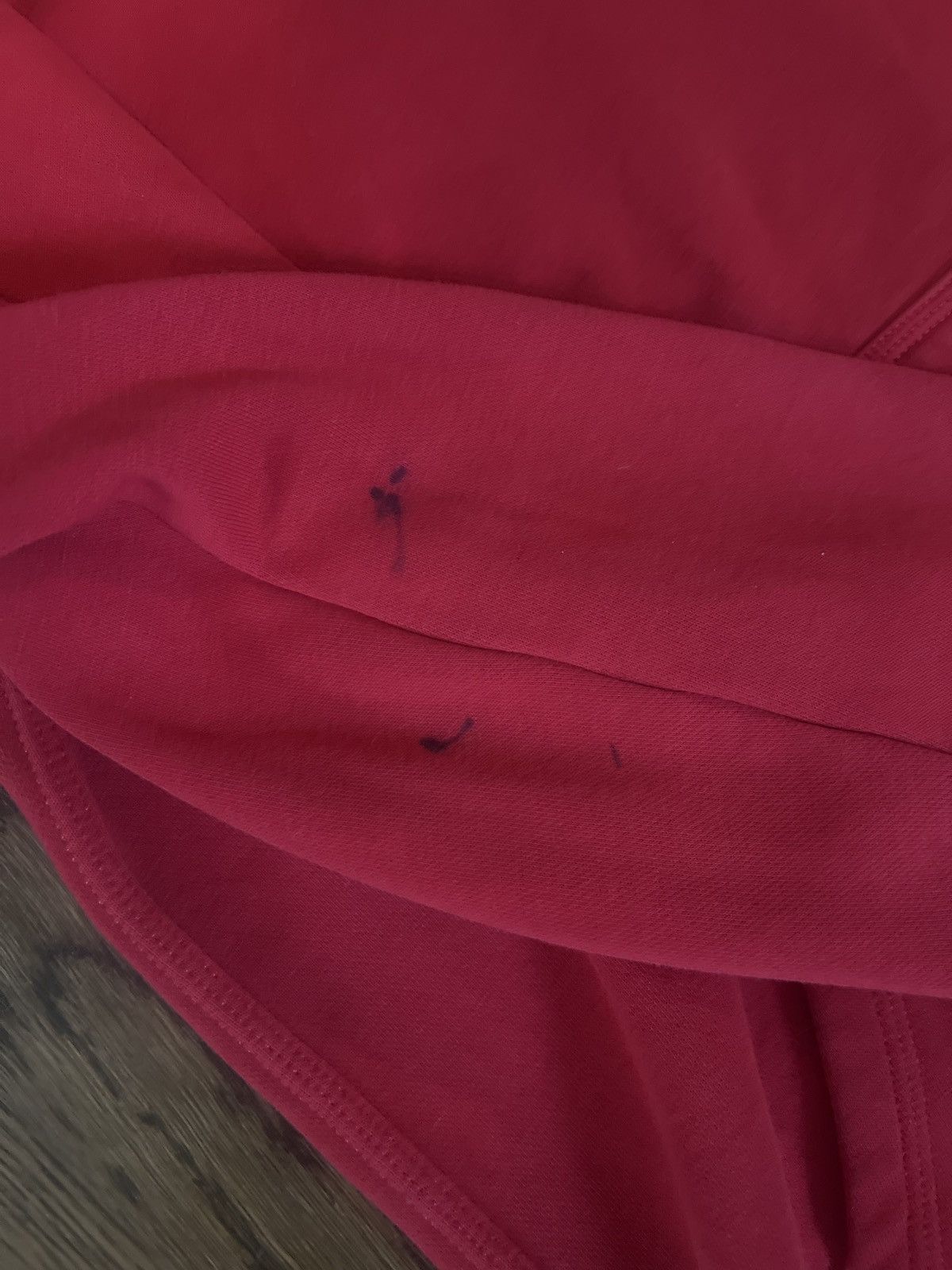 Nike Nike Men's Red and White Hoodie Size US M / EU 48-50 / 2 - 2 Thumbnail