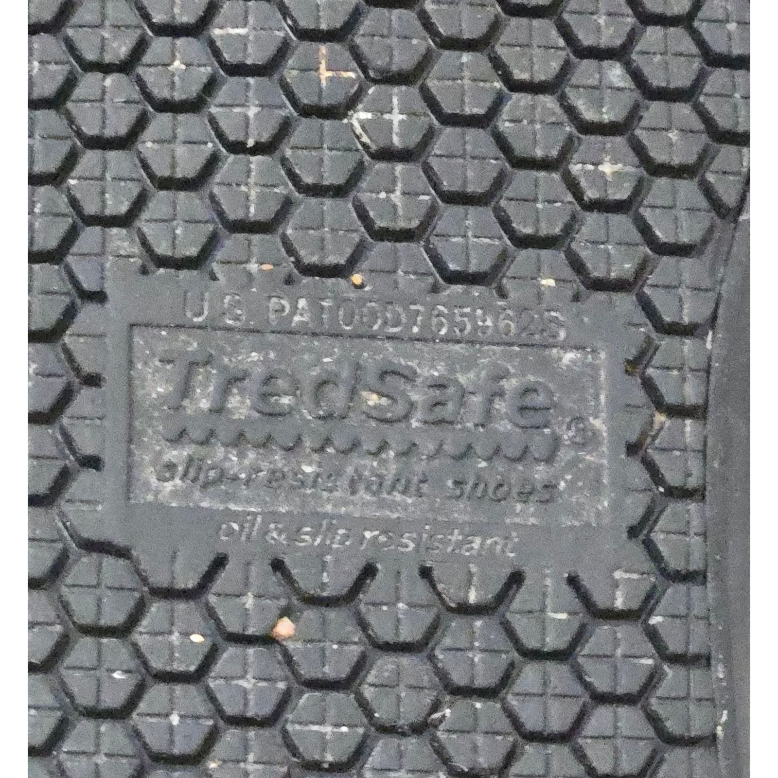 Other TredSafe Black Slip Resistant 9Men/10Women Work Shoe Leather Size US 10 / IT 40 - 5 Thumbnail
