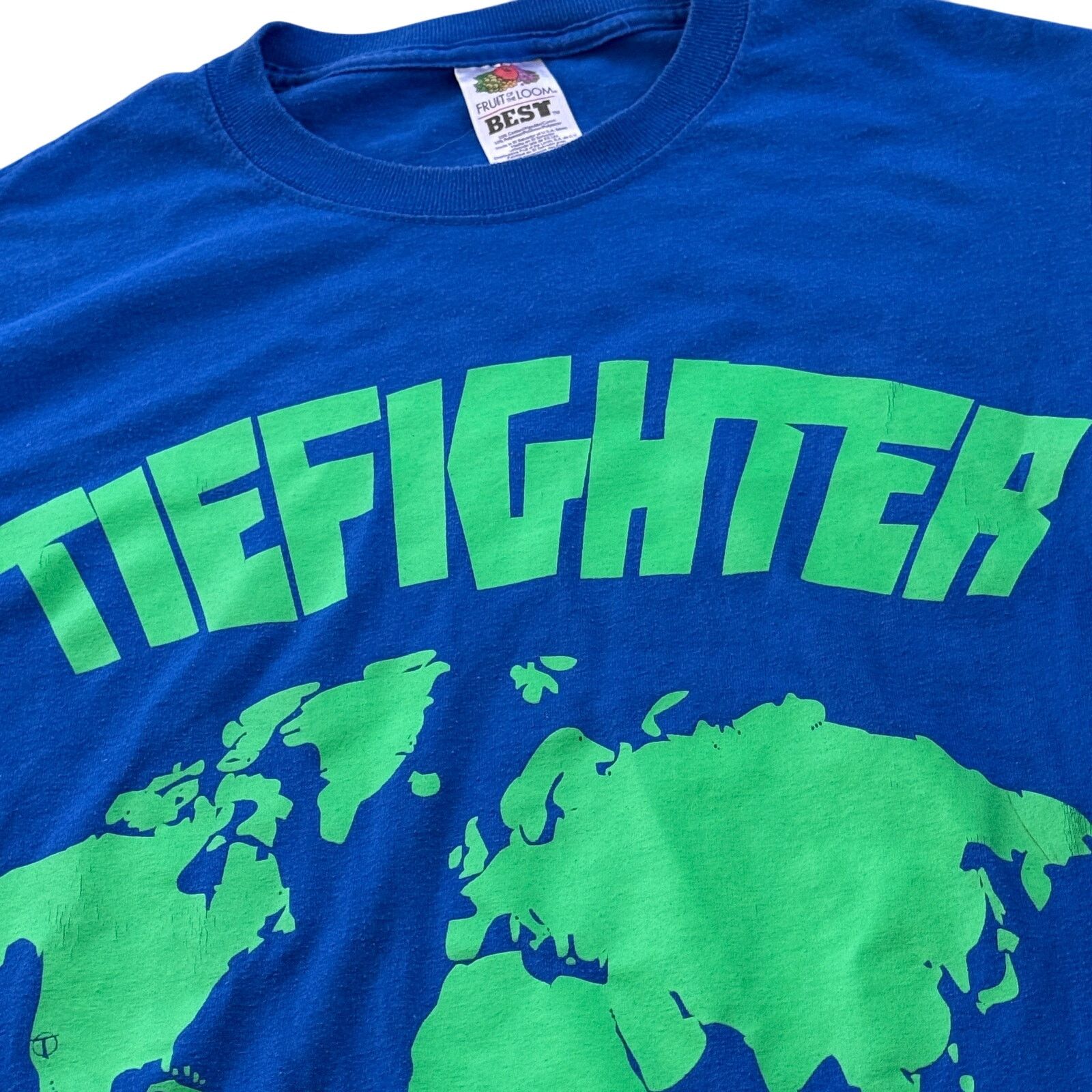 Fruit Of The Loom Tiefighter If I Could Tell The World Hardcore T Shirt Sz S Size US S / EU 44-46 / 1 - 3 Thumbnail