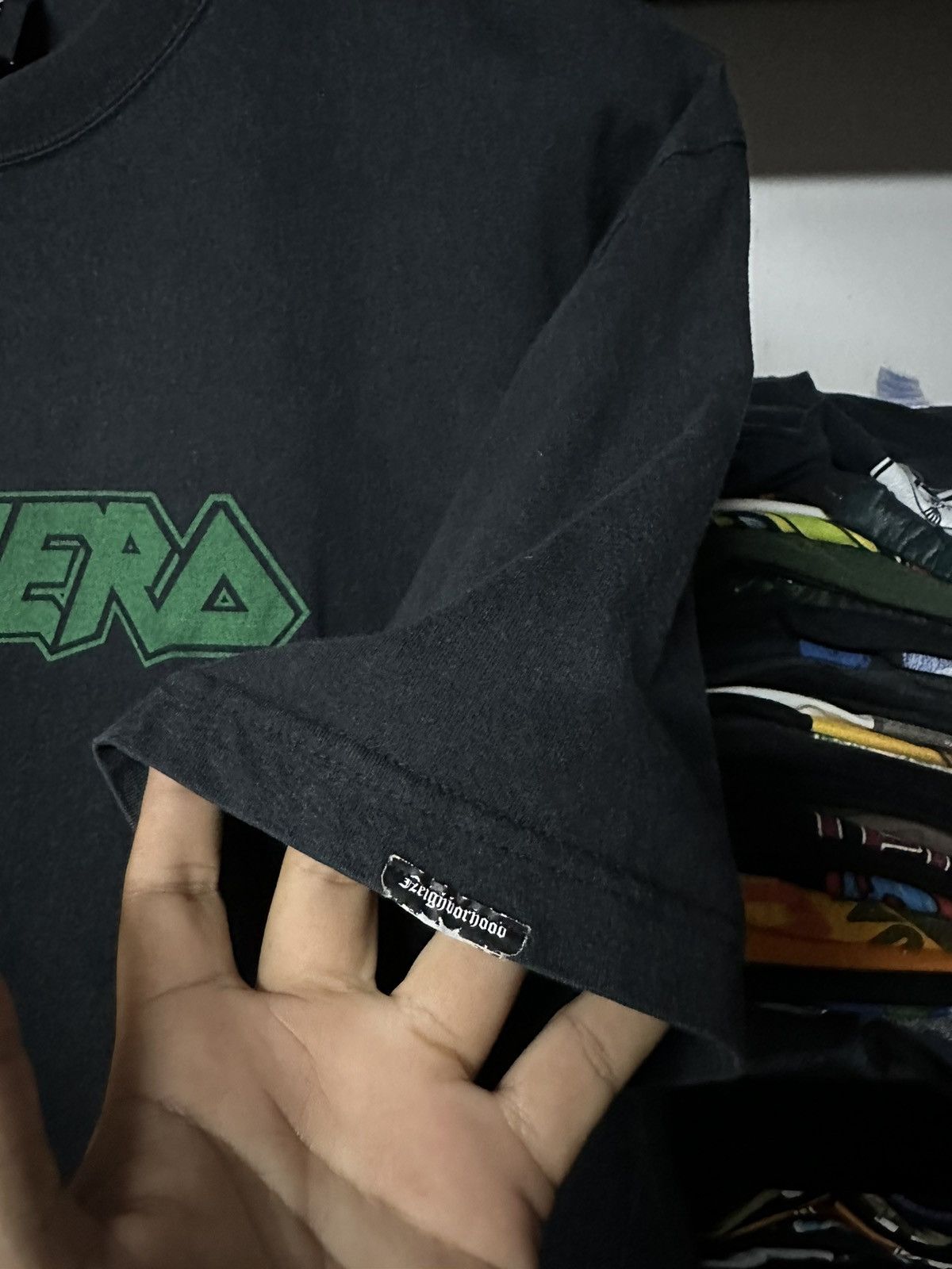 Neighborhood × Vintage Vintage NBHD Force Worldwide Faded Tee Size US L / EU 52-54 / 3 - 6 Thumbnail
