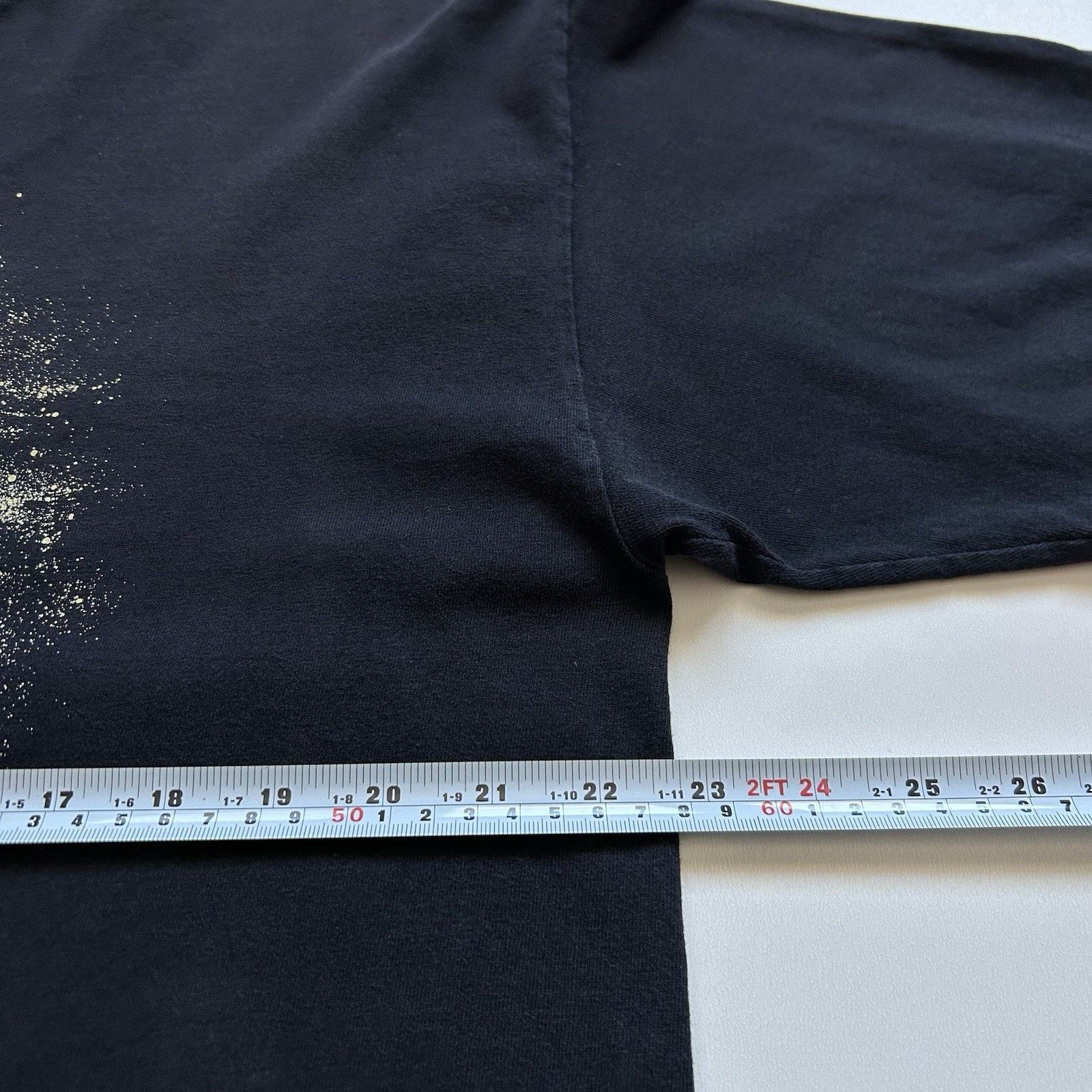 Vintage Vintage 90s Albert Einstein Galaxy T-Shirt XL Faded Black Size US XL / EU 56 / 4 - 6 Thumbnail