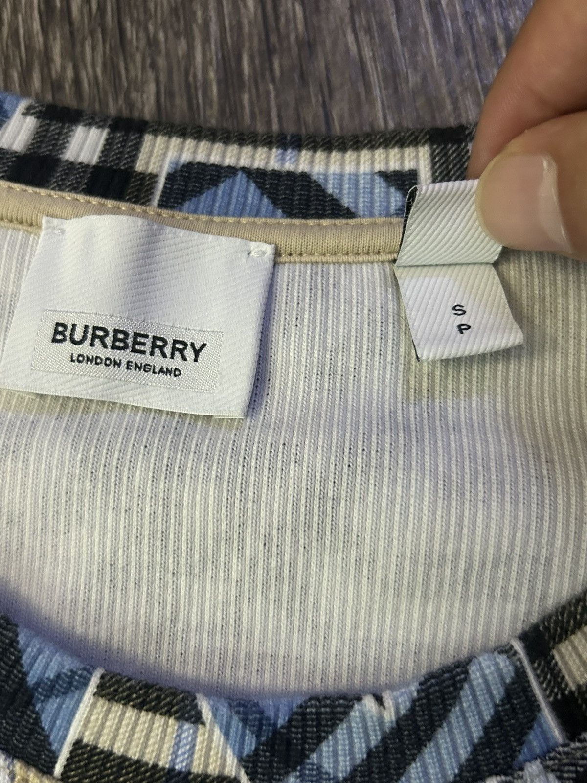 Burberry Burberry print corduroy tank top Size US S / EU 44-46 / 1 - 3 Thumbnail