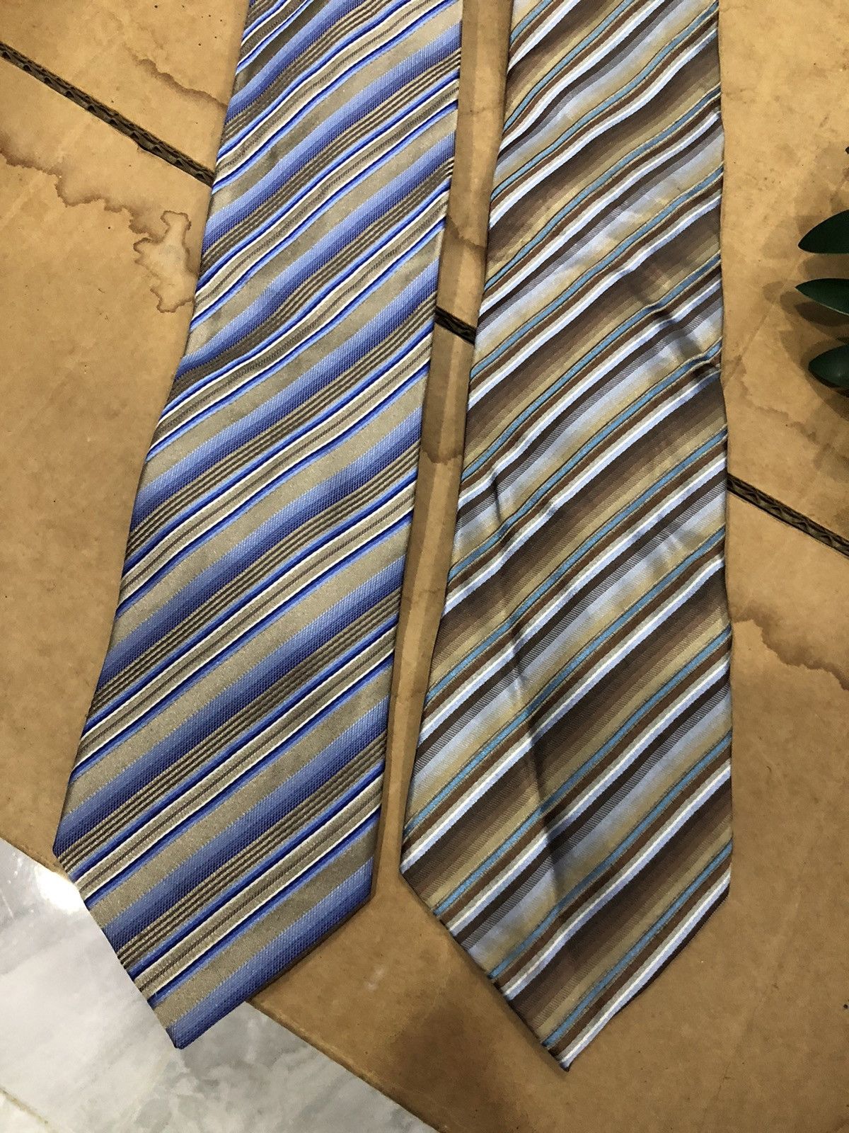Designer × Van Heusen Geoffrey beene x Van heusen silk neck tie Size ONE SIZE - 3 Thumbnail