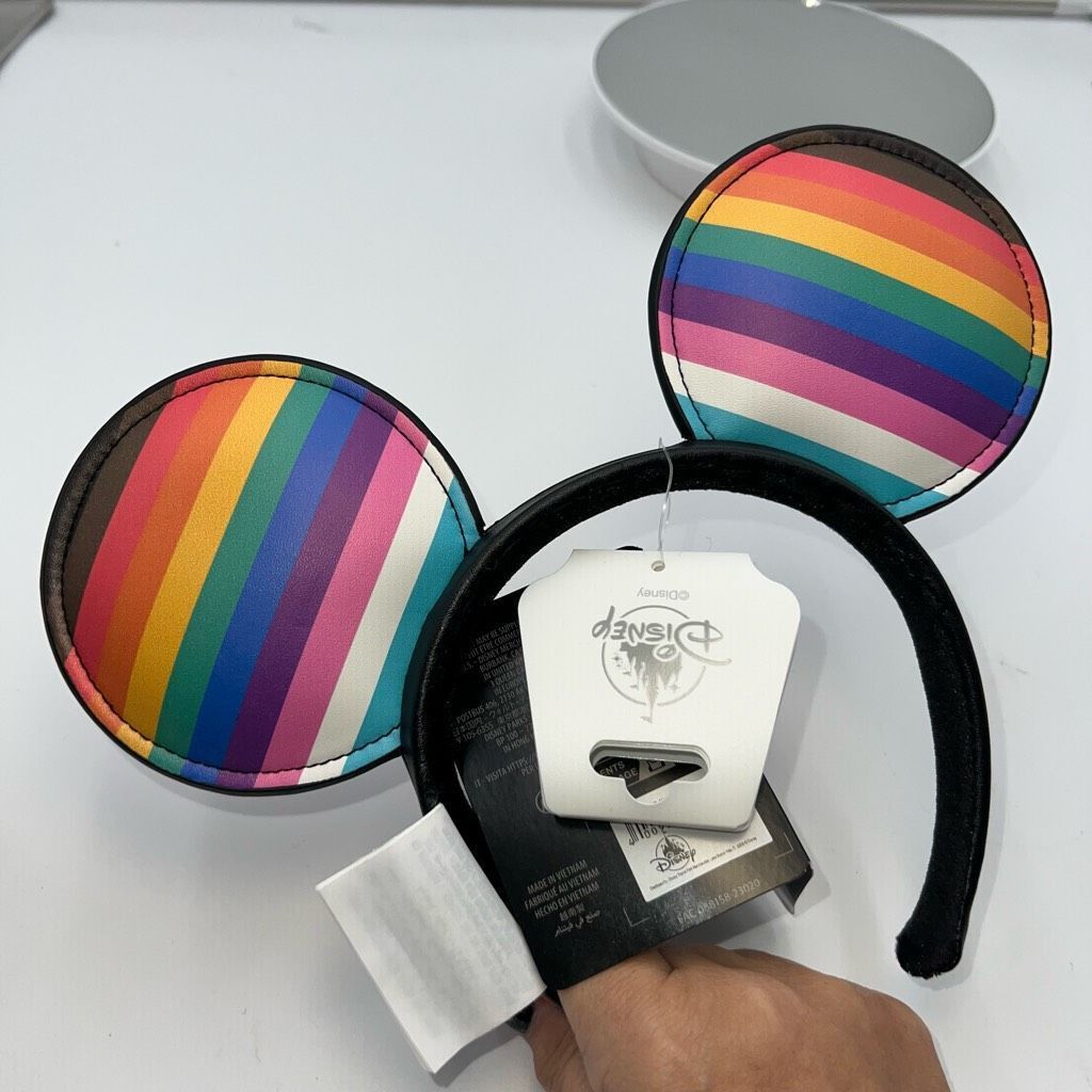 Disney Disney Pride Faux Leather Rainbow Minnie Ears Size ONE SIZE - 5 Thumbnail