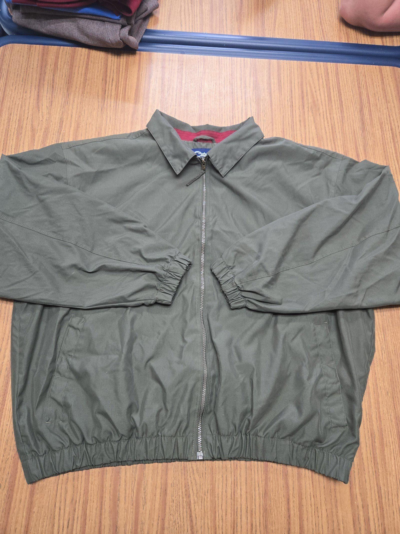 Catalina Men s Lightweight Jacket Catalina Size XL Olive Green Grailed